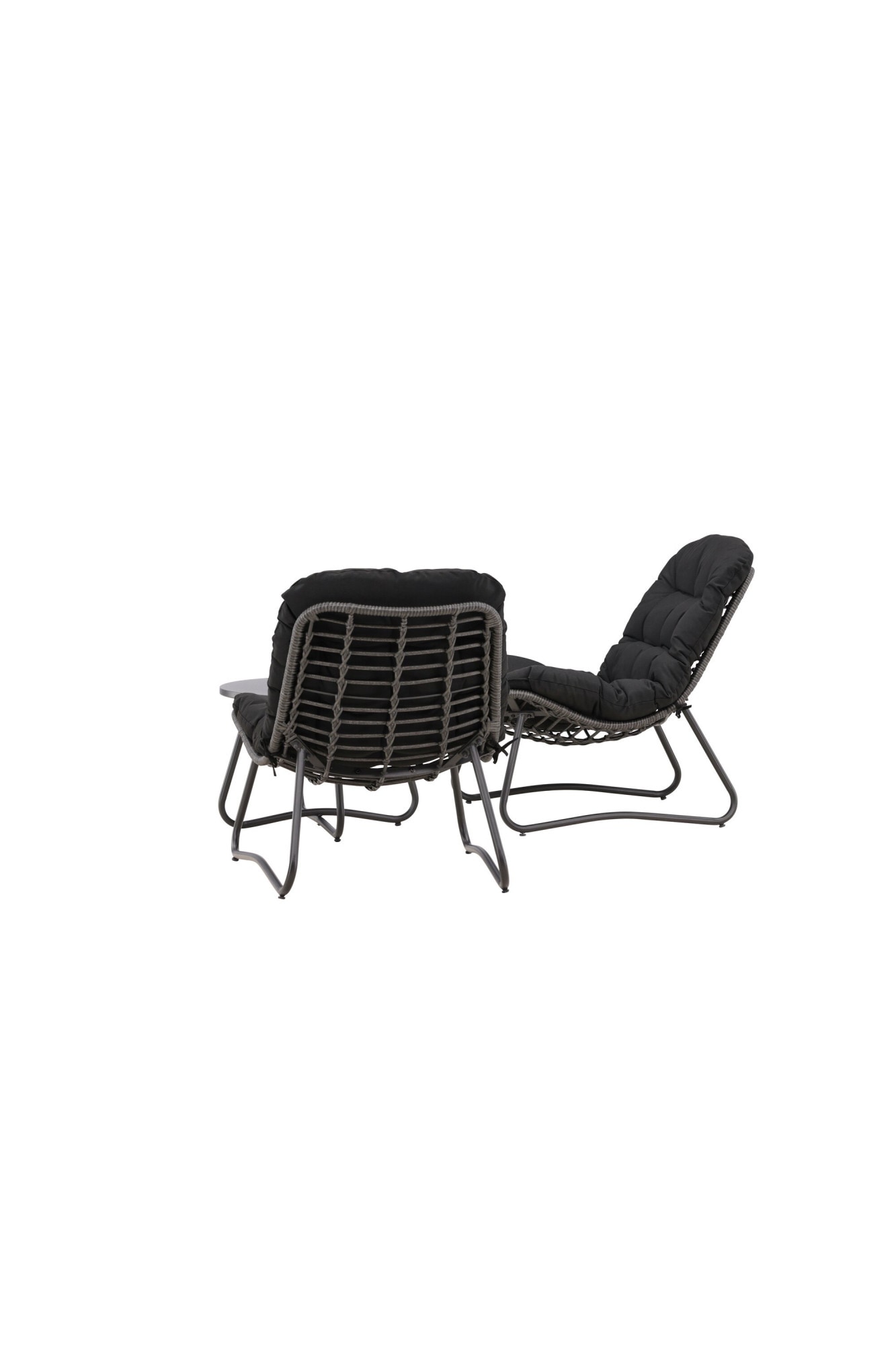Venture Home Gartenlounge-Set »Cala, großzügiges Outdoor-Set für hohen Sitzkomfort« 3 tlg. Loungemöbel rund, Stoffbezug, angenehm, weich