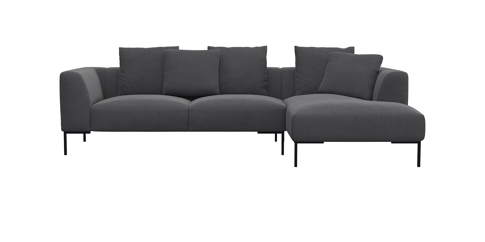 FLEXLUX Ecksofa "Sava Designsofa, bequem und komfortabel, L-Form", Taschenf günstig online kaufen