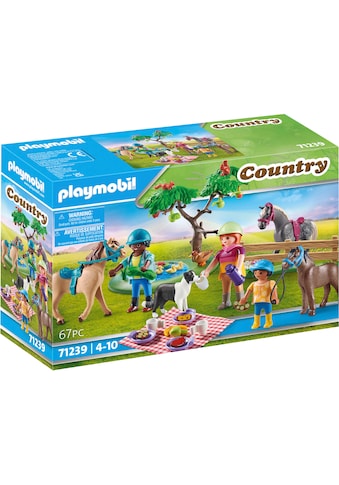 Playmobil® Konstruktions-Spielset »Picknickausflug mit Pferden (71239), Country«, (67... kaufen