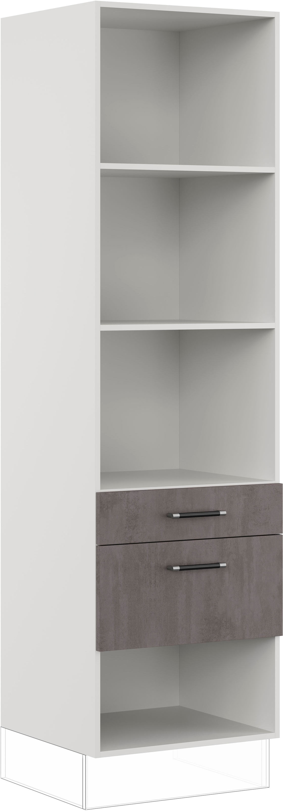 IMPULS KÜCHEN Seitenschrank »"Prag", Breite/Höhe: 60/205,1 cm, mit Soft-Clo günstig online kaufen