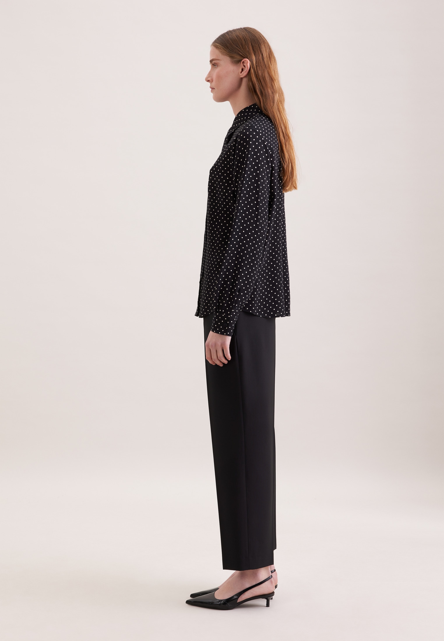 seidensticker Klassische Bluse 1/1 Kragen Druck