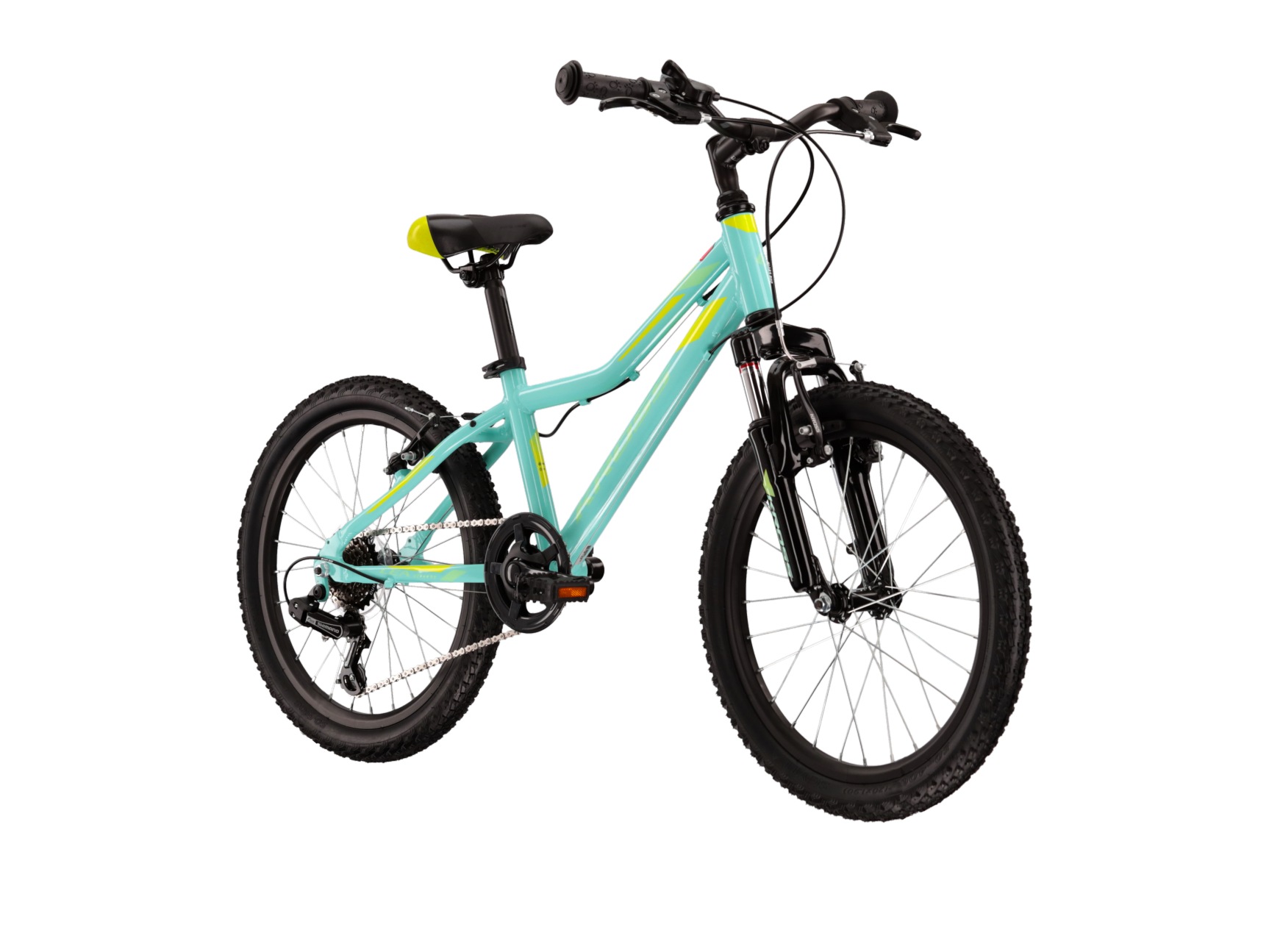 Kross Kinderfahrrad »20" Kinder-MTB Lea Mini 2.0 6 Gänge 2026« 6 Gang Shimano Tourney TY21 Schaltwerk Kettenschaltung