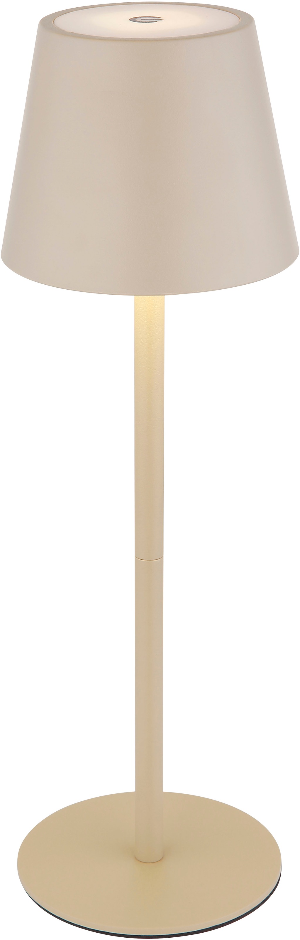 my home LED Tischleuchte »Alia«, 1 flammig, Leuchtmittel LED-Modul | LED fest integriert, stufenloser Touchdimmer, Farben fixierbar, USB-A 2.0 - USB-C