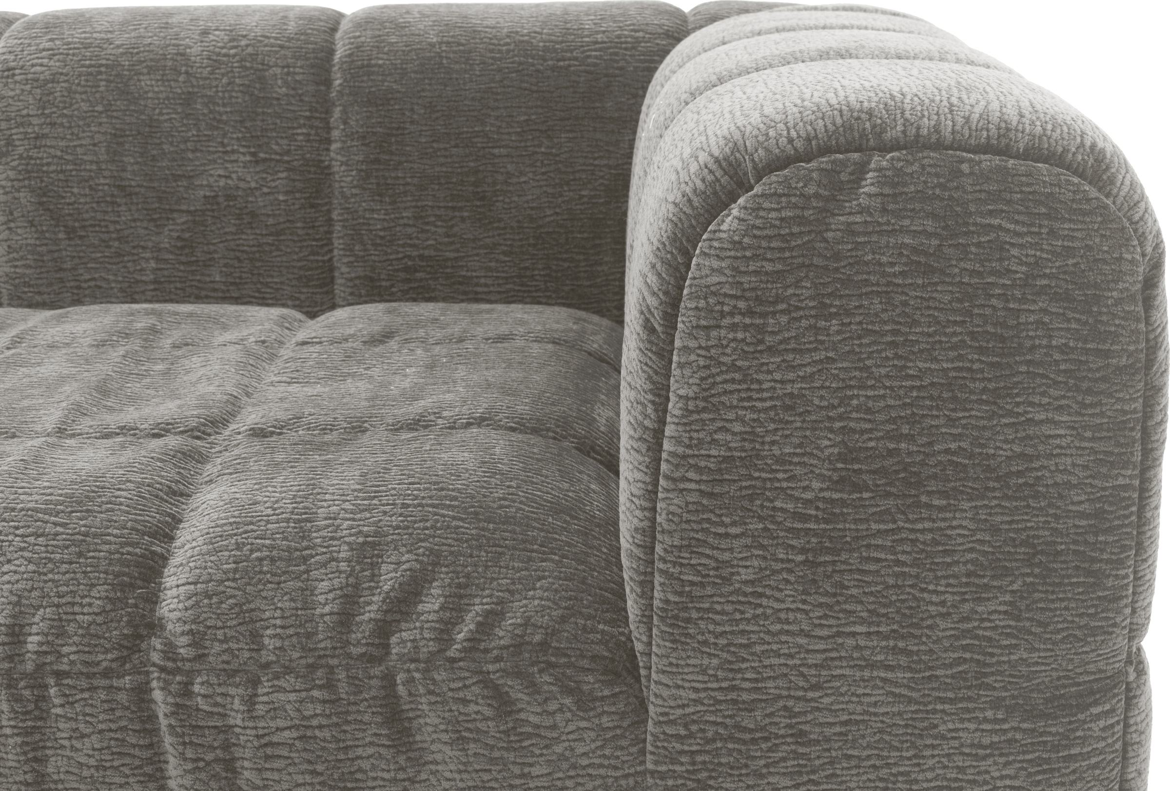 DOMO collection Big-Sofa »Ghent Megasofa in 2 Breiten, modern«, (2 St.), Mit Taschenfederkern und Kassettensteppung
