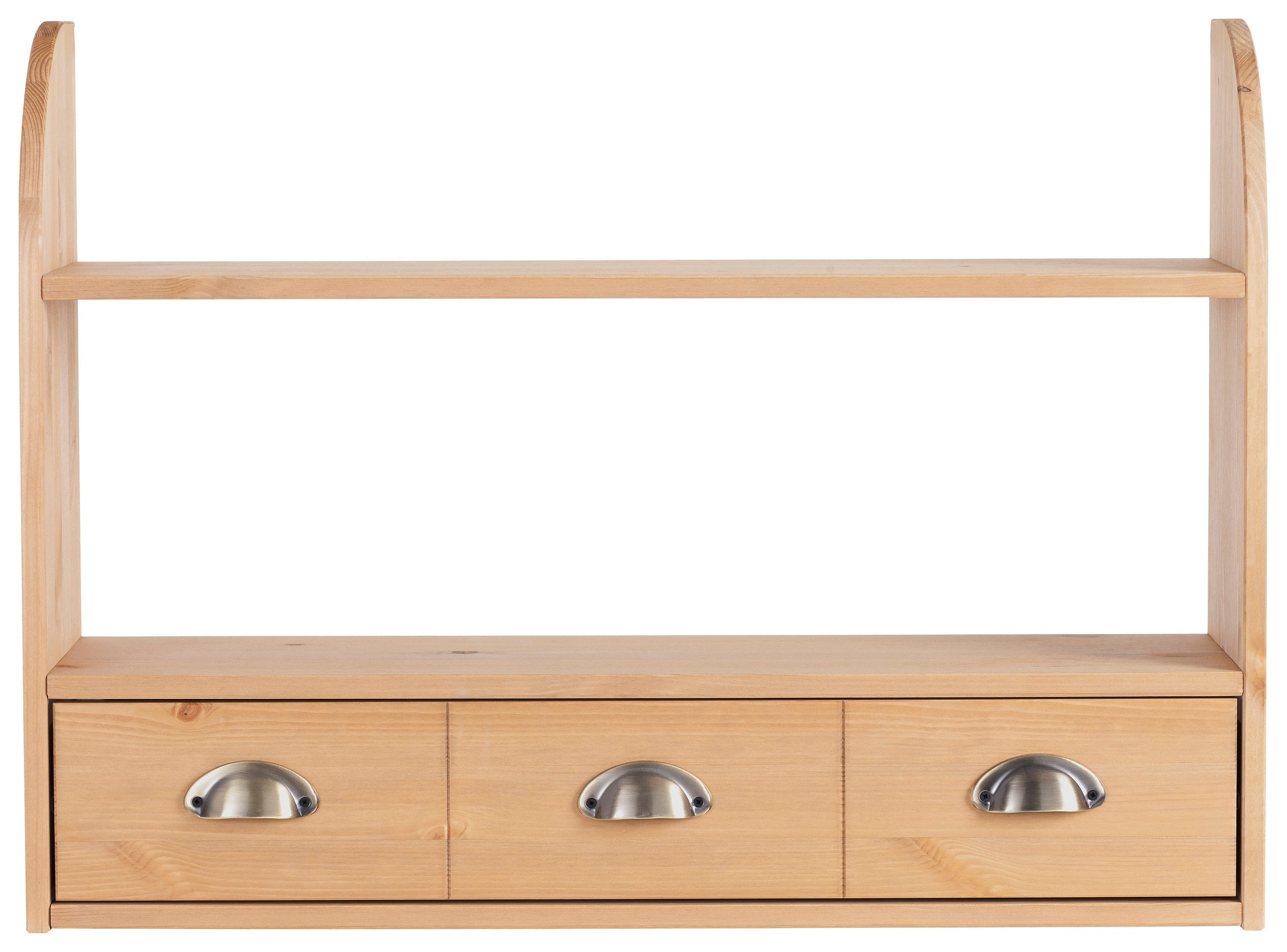 Home affaire Hängeregal »Oslo«, 75 cm breit, aus massiver Kiefer, 1 breite günstig online kaufen