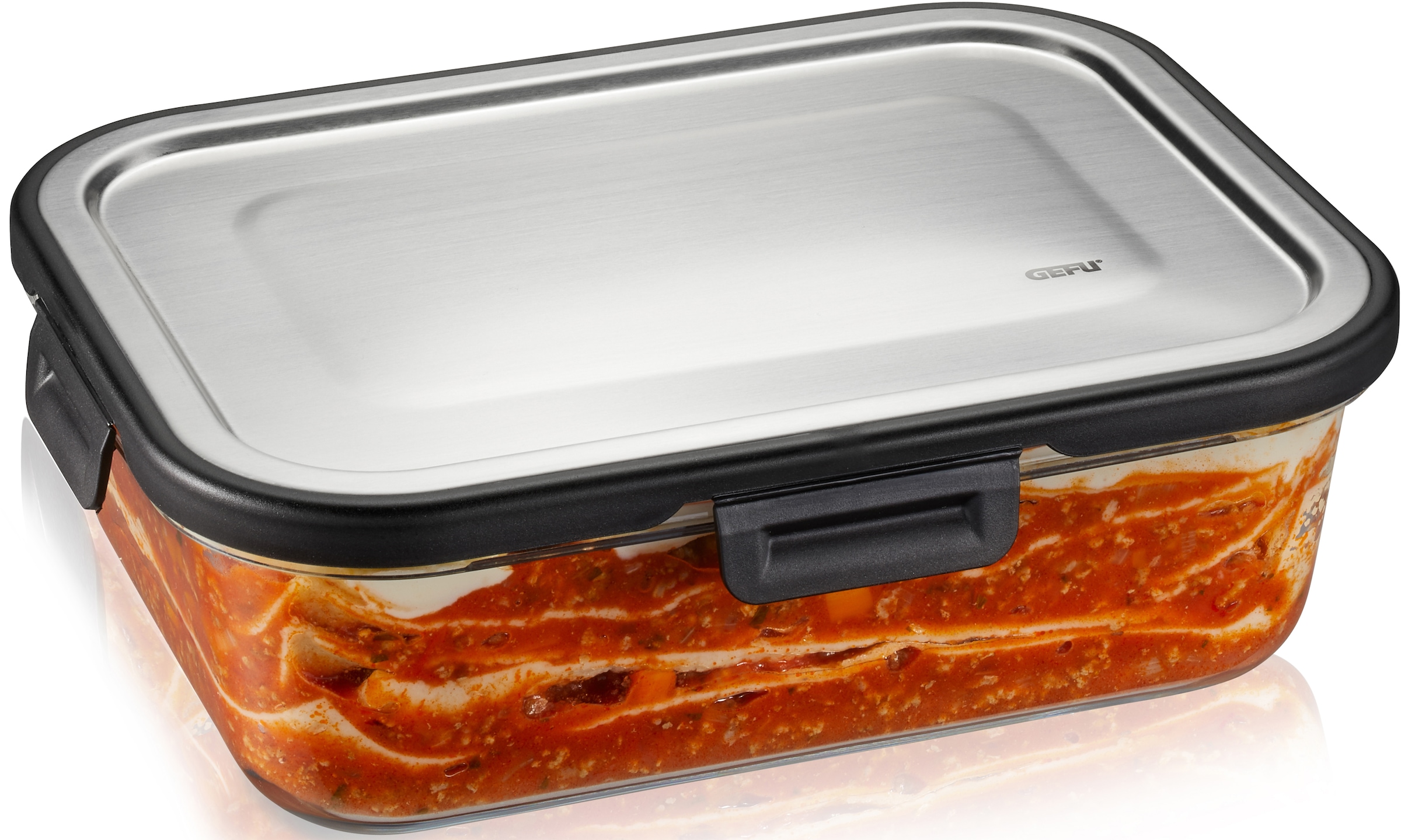 GEFU Lunchbox »MILO« 1 Stk. tlg. gelaserter QR Code zur Vorratskontrolle pe günstig online kaufen