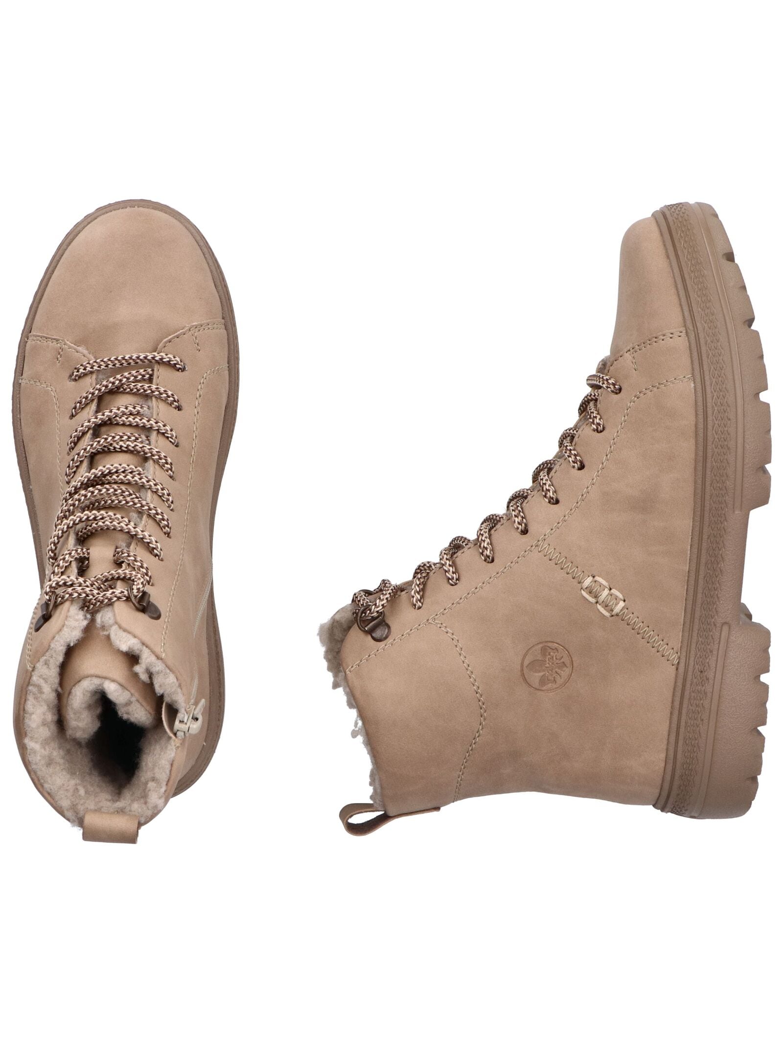 Rieker Schnürstiefelette »Rieker Stiefelette Lederimitat«