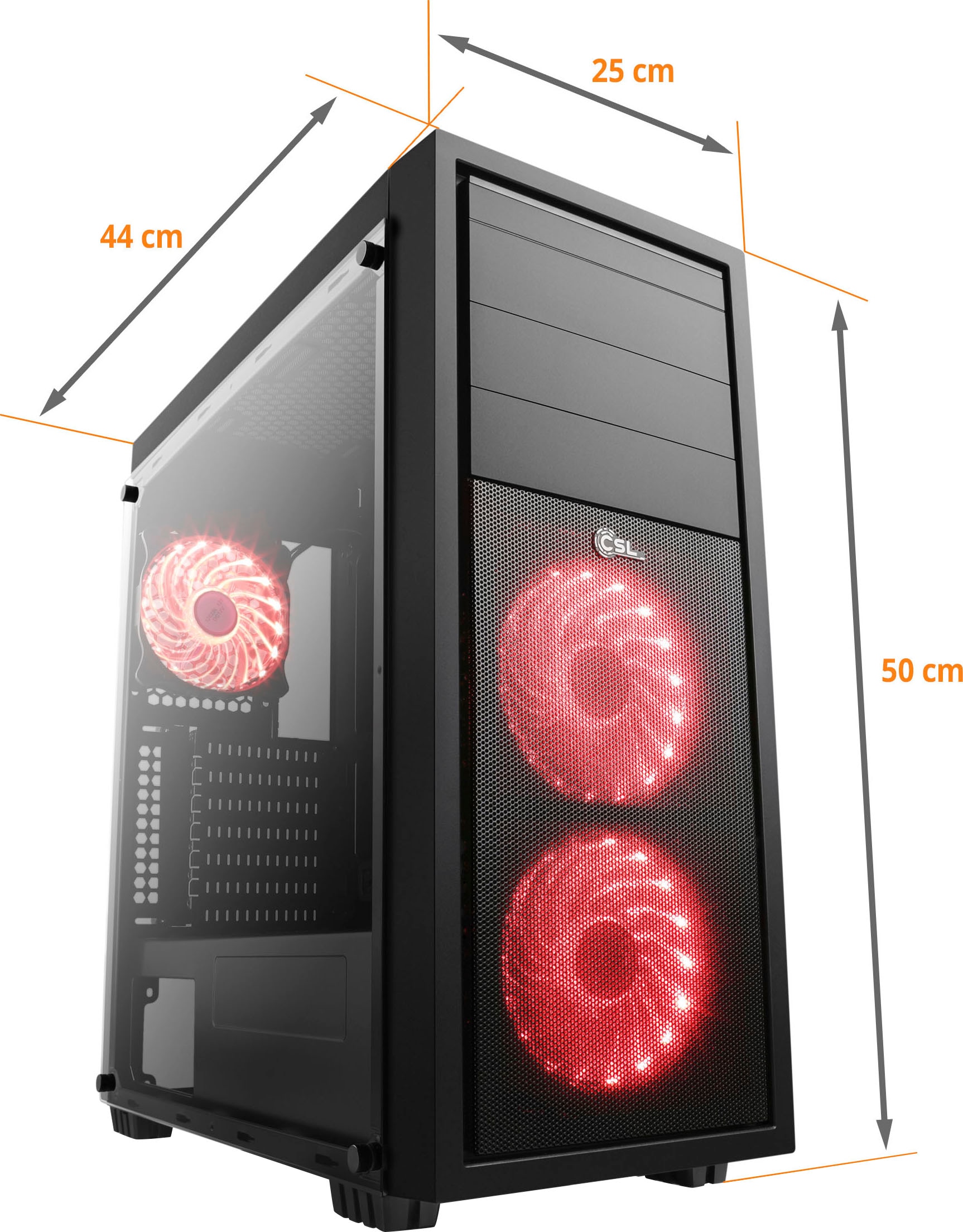 CSL Gaming-PC »HydroX V28318«