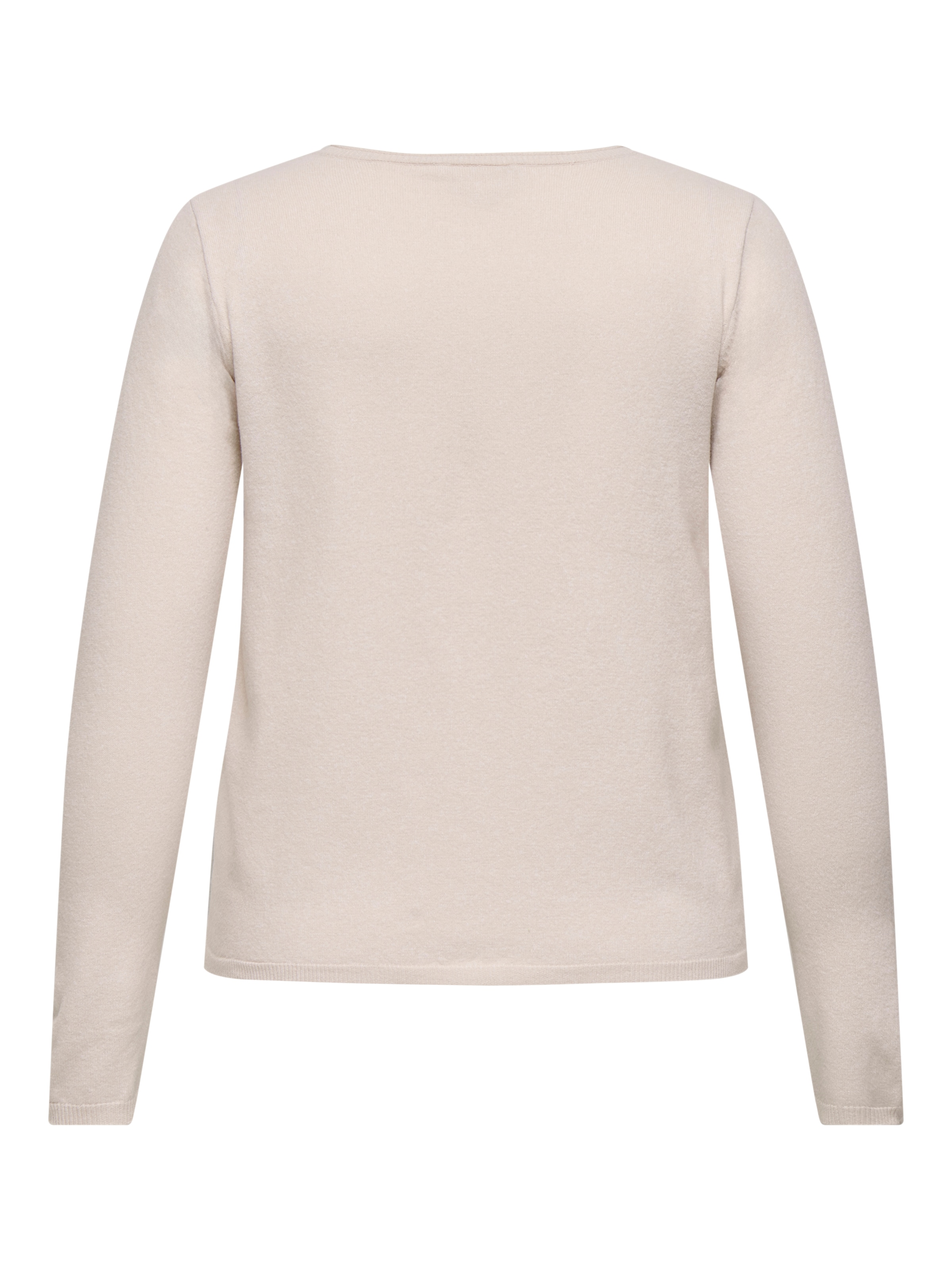 ONLY CARMAKOMA Strickjacke »CARLOYAL LIFE LS O-NECKBU CARDI KNT NOOS« Kunstfaser, Feinstrick