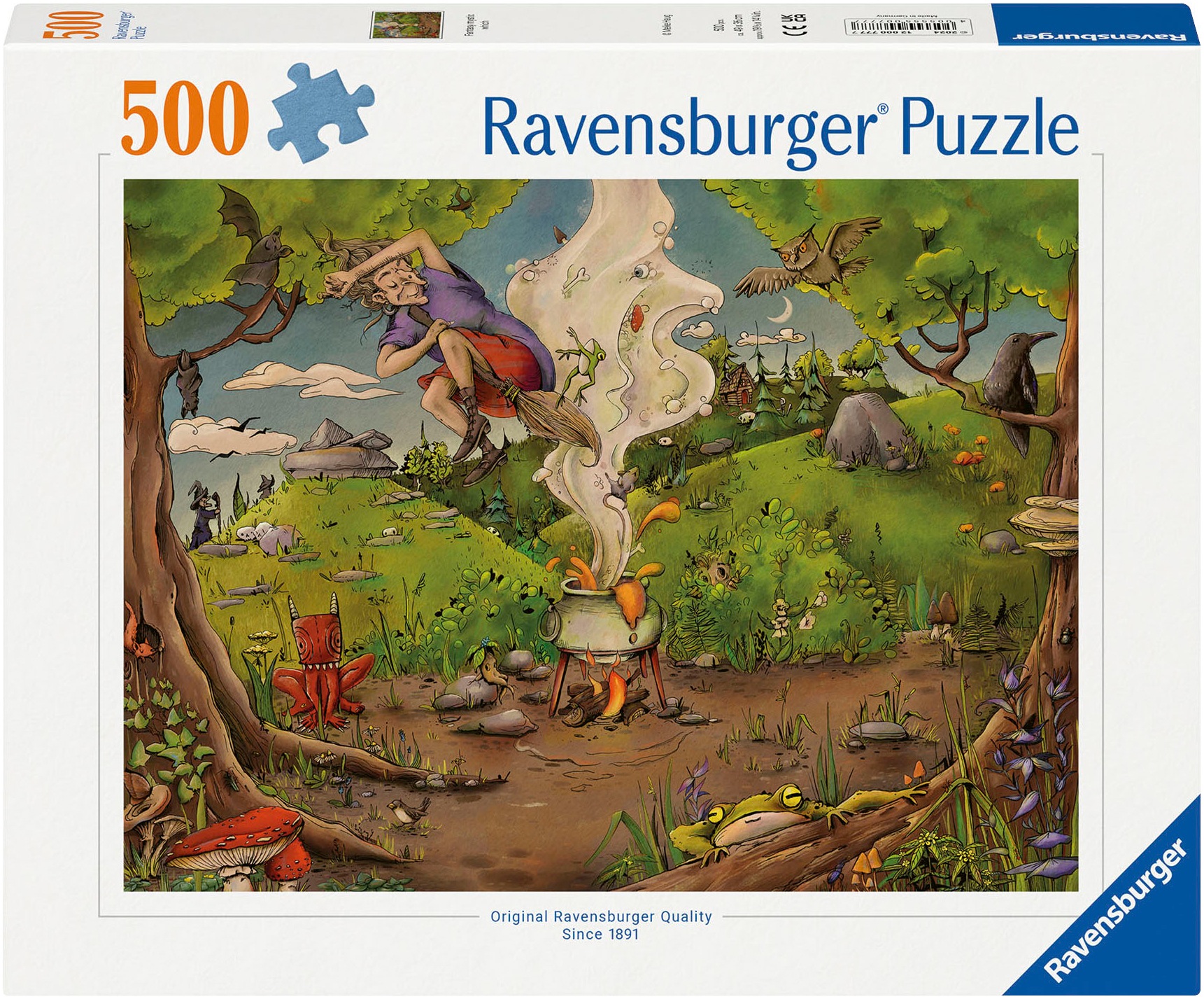 Ravensburger Puzzle »Bei der Waldhexe«, Made in Germany