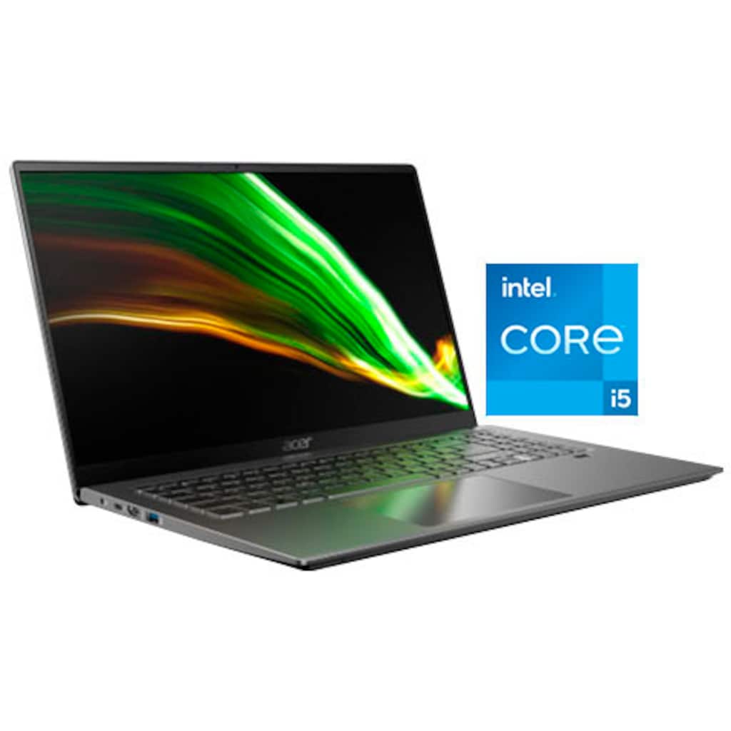 Acer Notebook »SF316-51-53KZ«, 40,89 cm, / 16,1 Zoll, Intel, Core i5, Iris© Xe Graphics, 512 GB SSD
