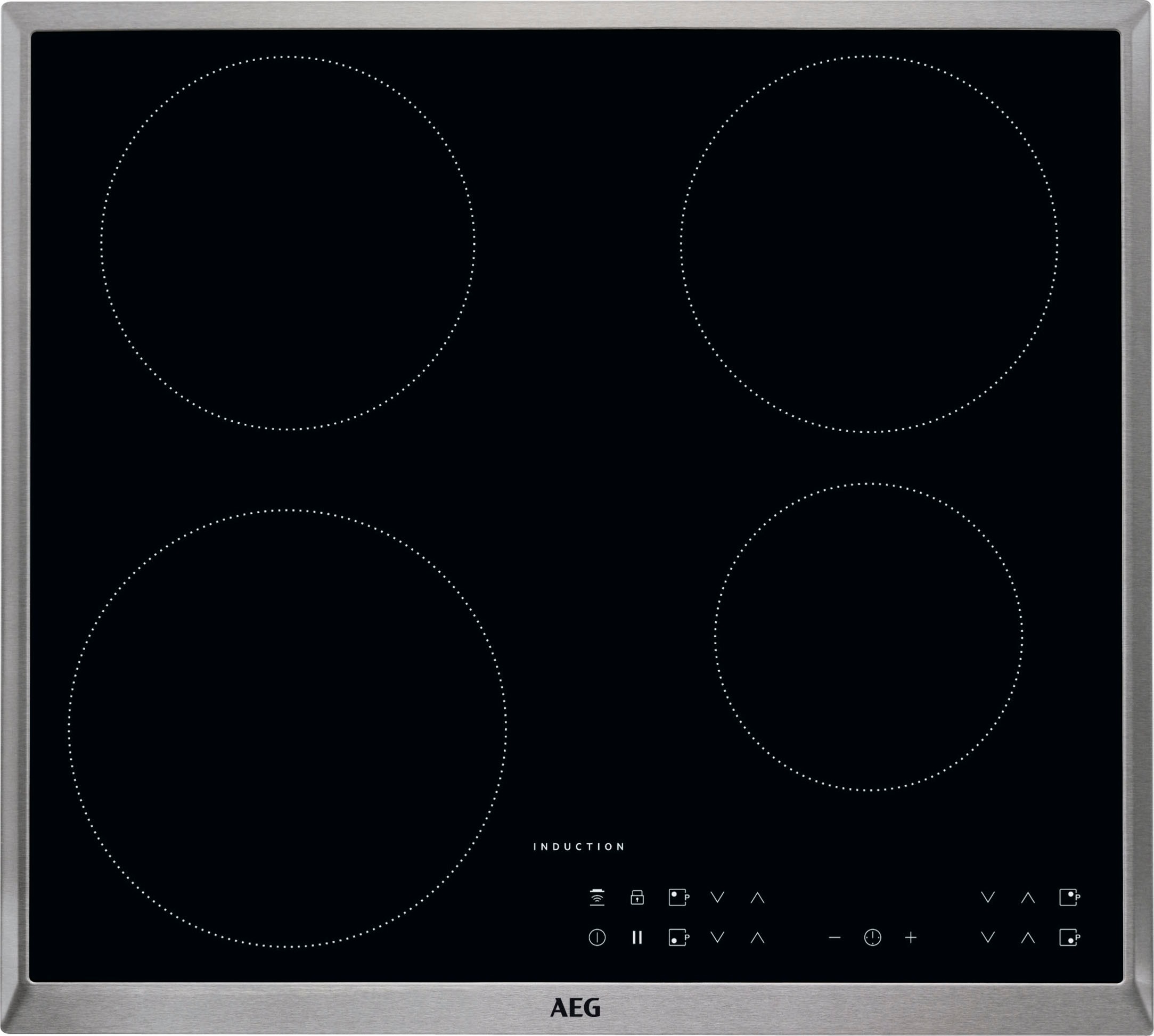 AEG Induktions-Kochfeld »IKB6430AXB«, mit Hob²Hood - Funktion günstig online kaufen