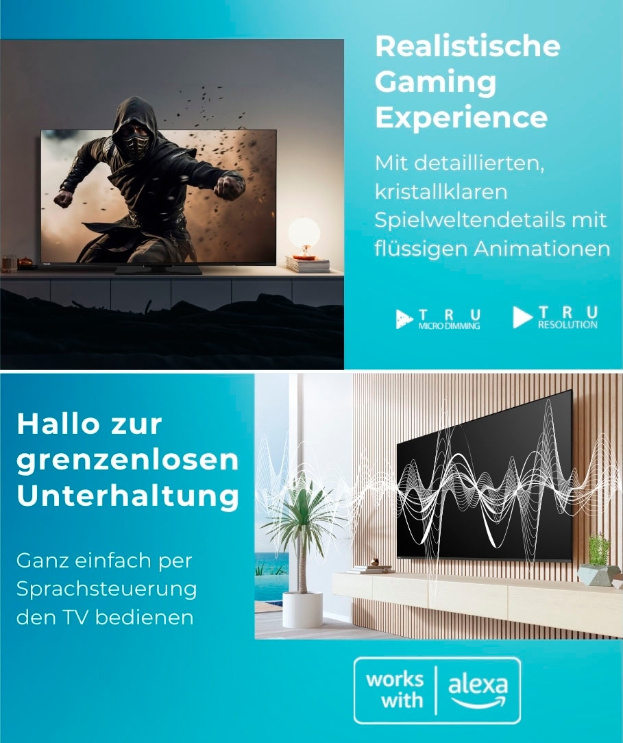 Toshiba DLED-Fernseher »40LV2F63DA« 100 cm/40 ″ Full HD Smart-TV