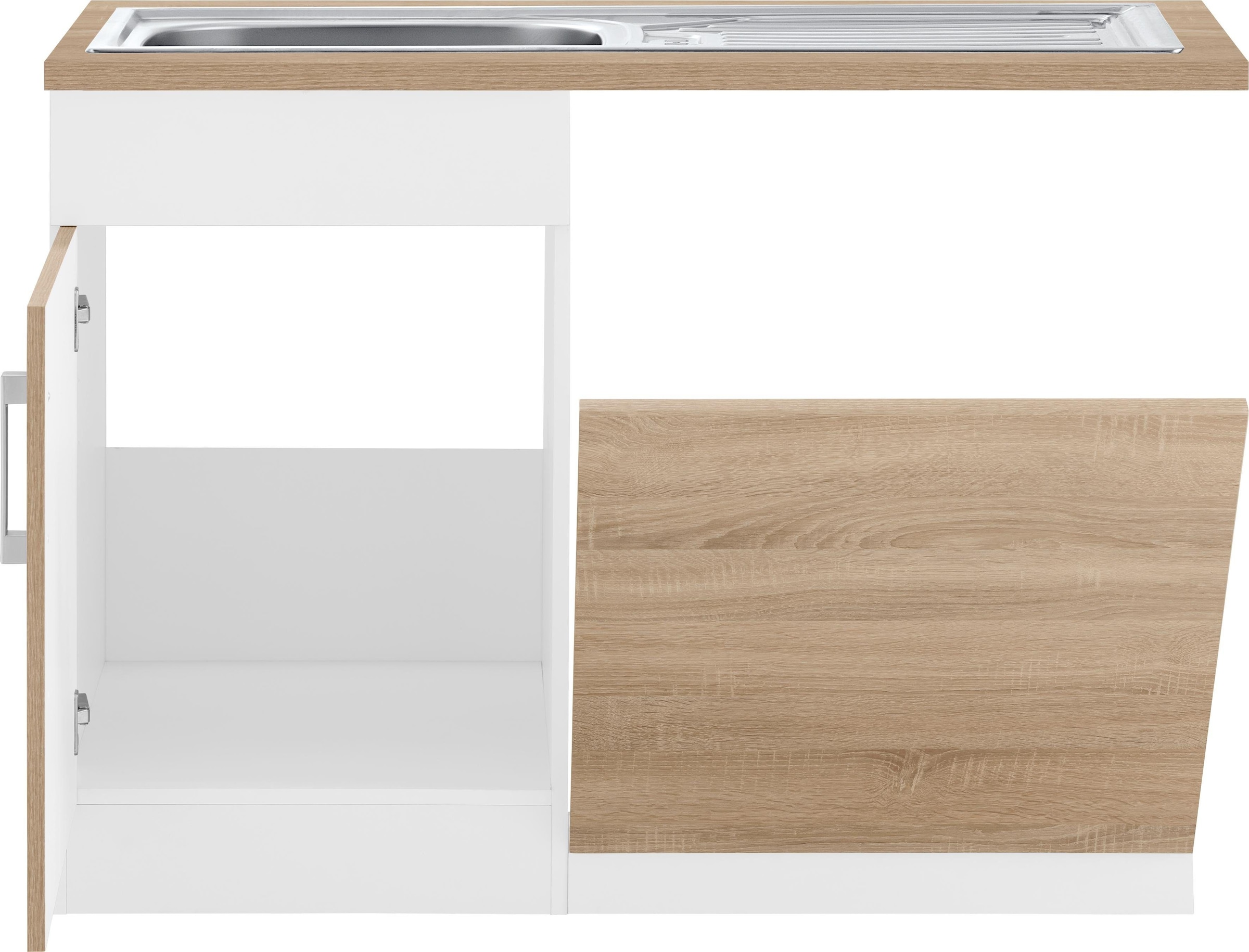 KOCHSTATION Spülenschrank »KS-Gera«, Breite 110 cm