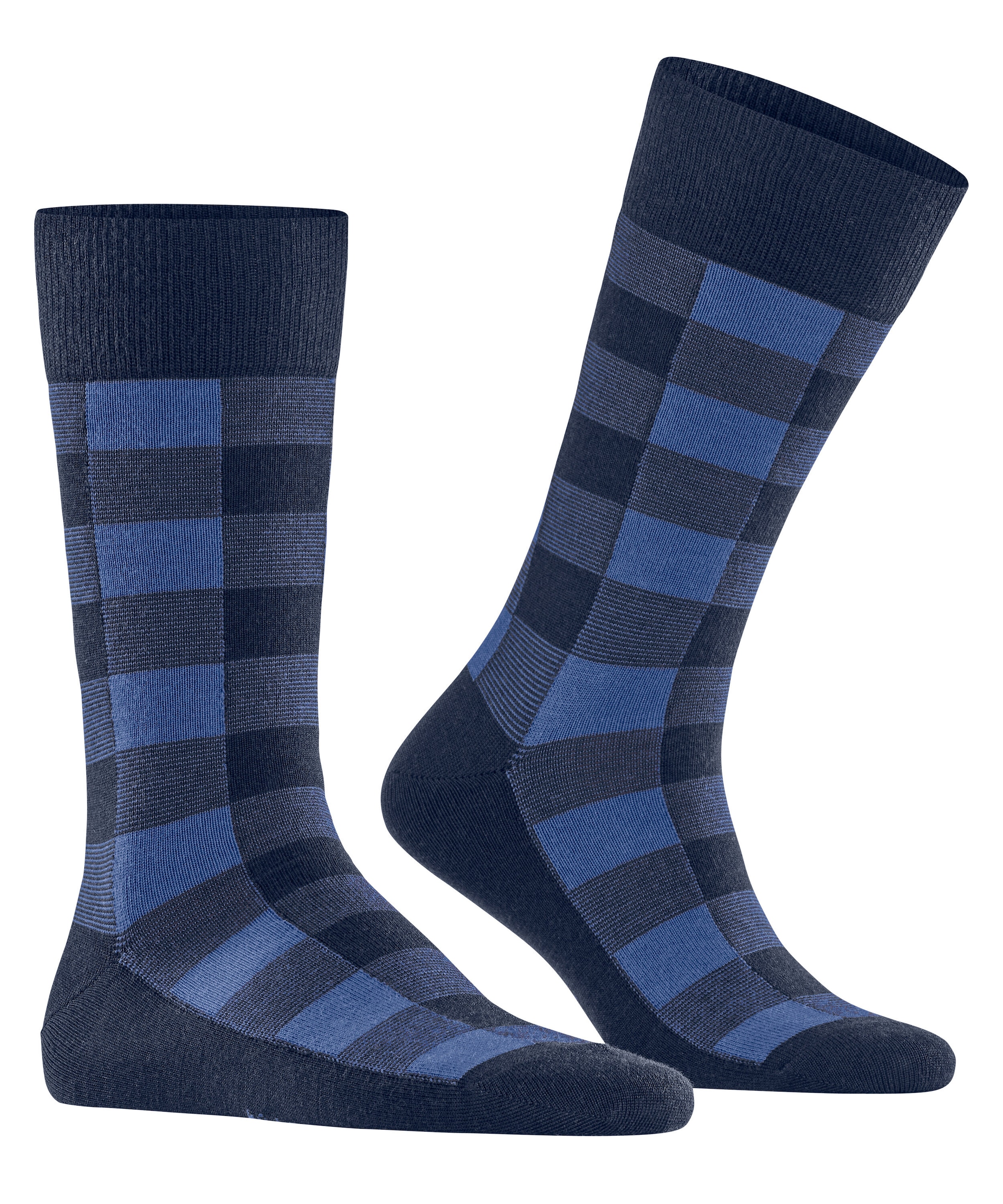Burlington Socken »Buffalo Check« Einheitsgröße 40-46, wärmende Wollmischung, Holzfäller-Karo