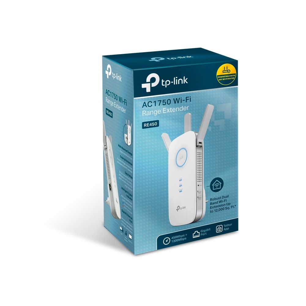 TP-Link WLAN-Repeater »RE450(DE) AC1750 WLAN AC Repeater«