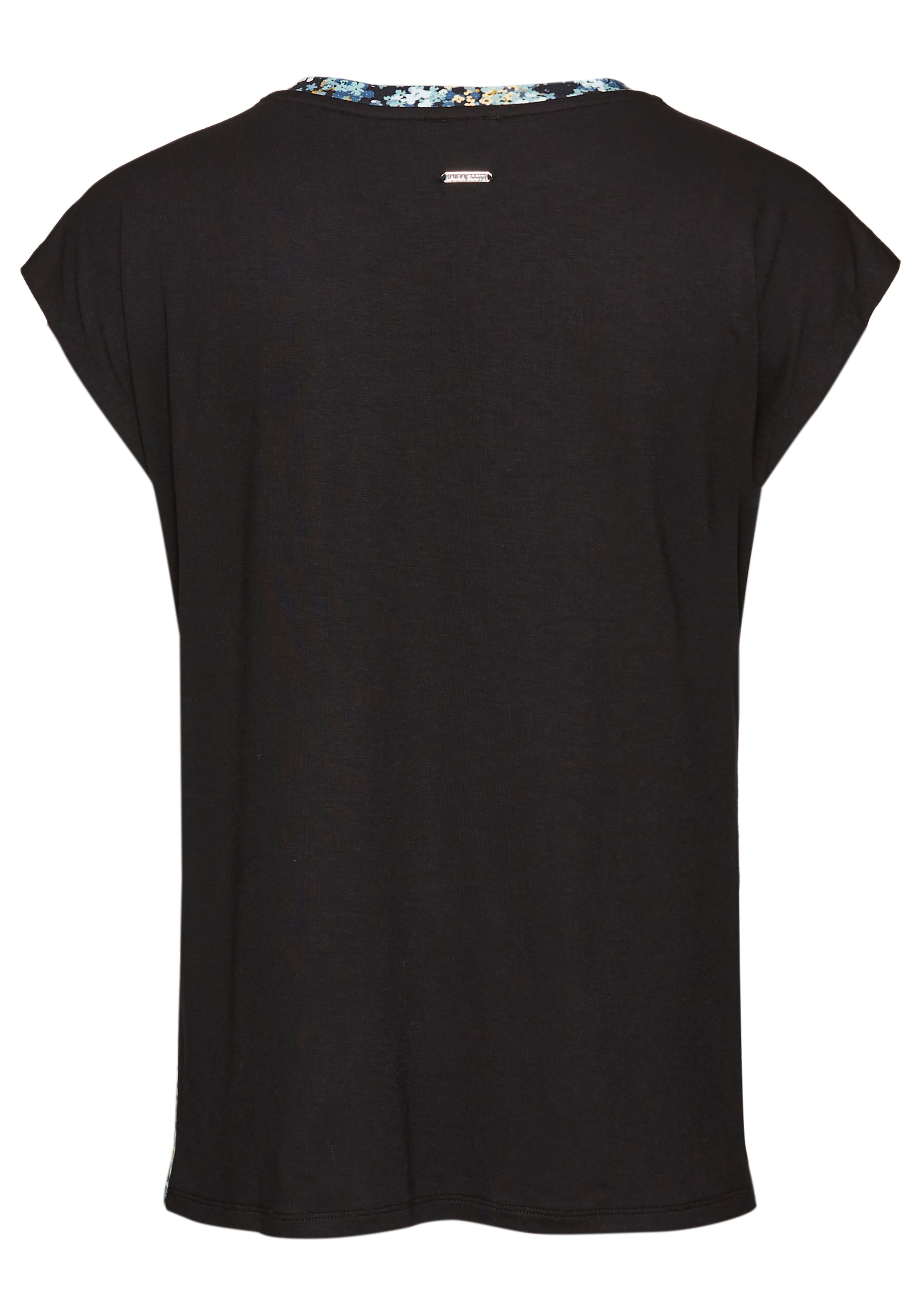 Laura Scott T-Shirt, mit filigranem Blumen-Druck
