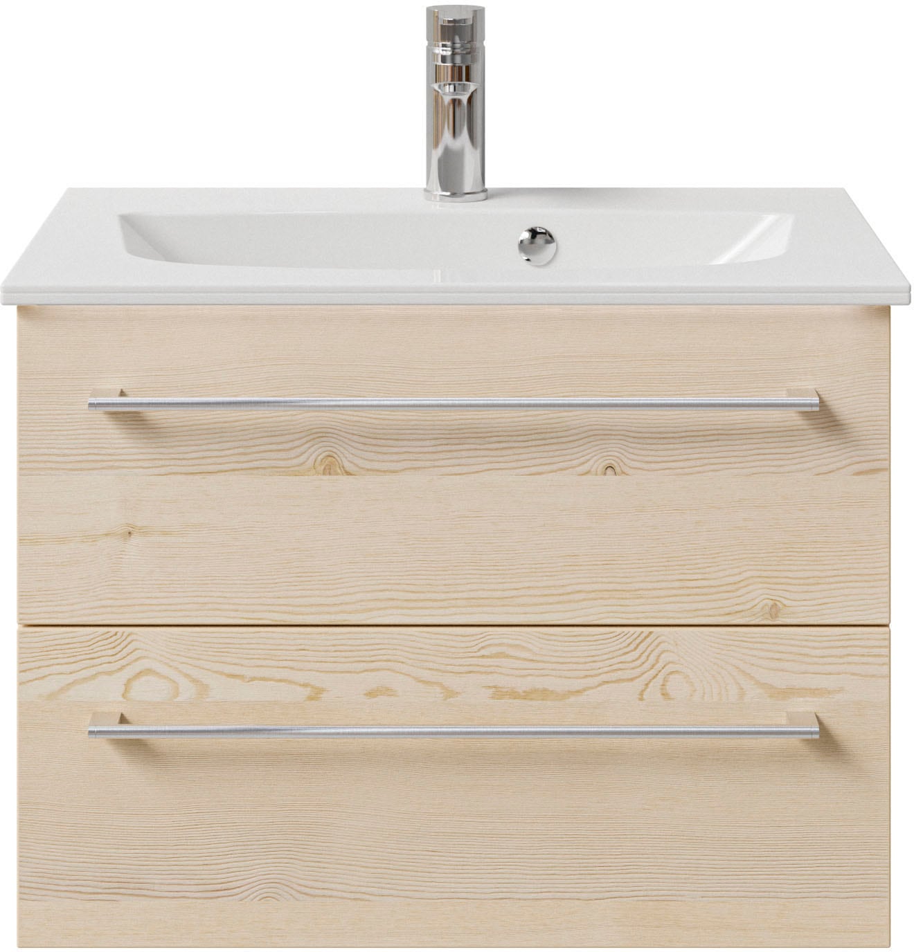 Saphir Waschtisch »Serie 6025 Mineralmarmor-Waschtisch mit Unterschrank, 67 günstig online kaufen