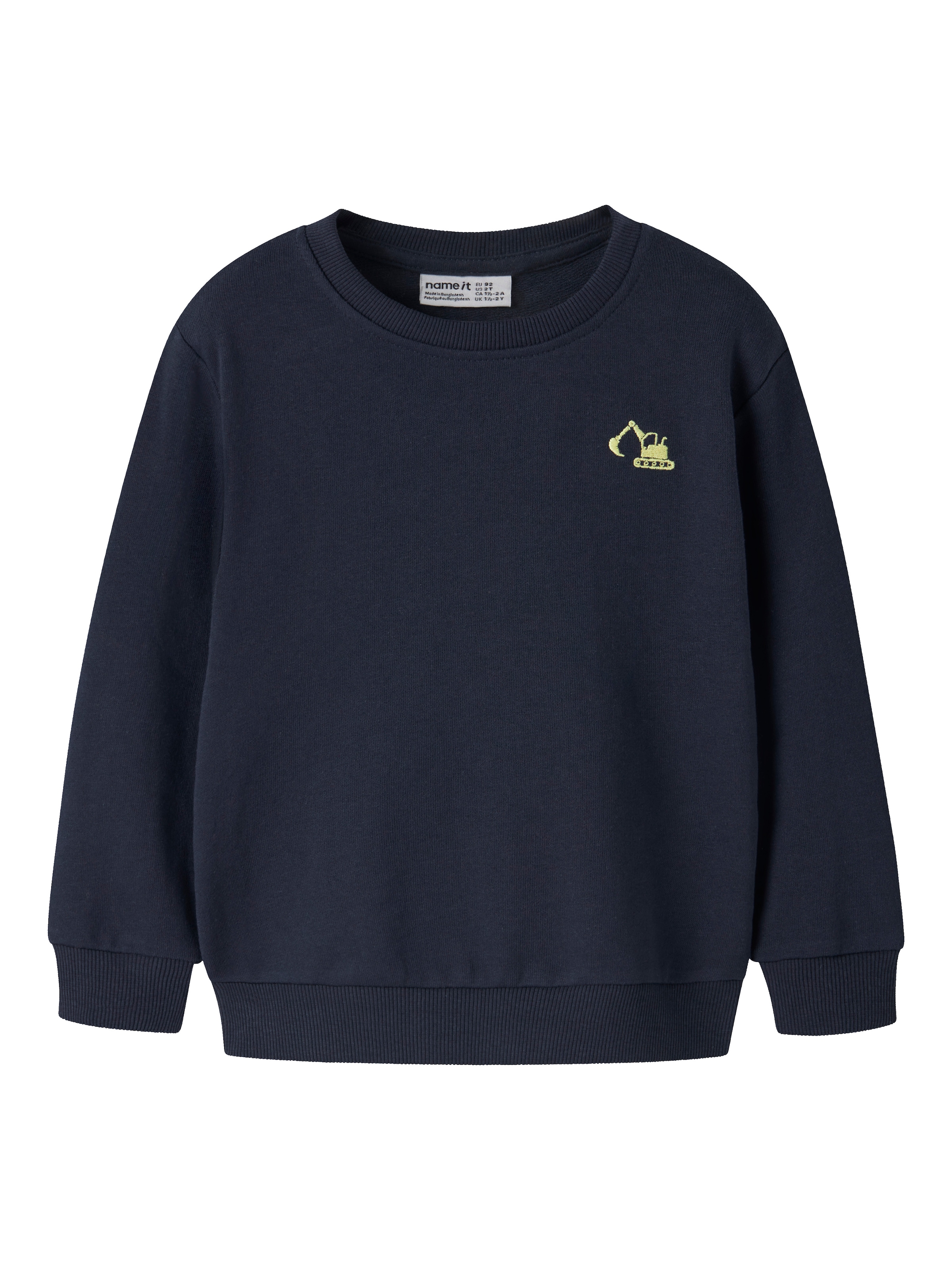 Name It »NMMVALLEN LS NREG SWEAT UNB«, Baumwollmischung, regular fit
