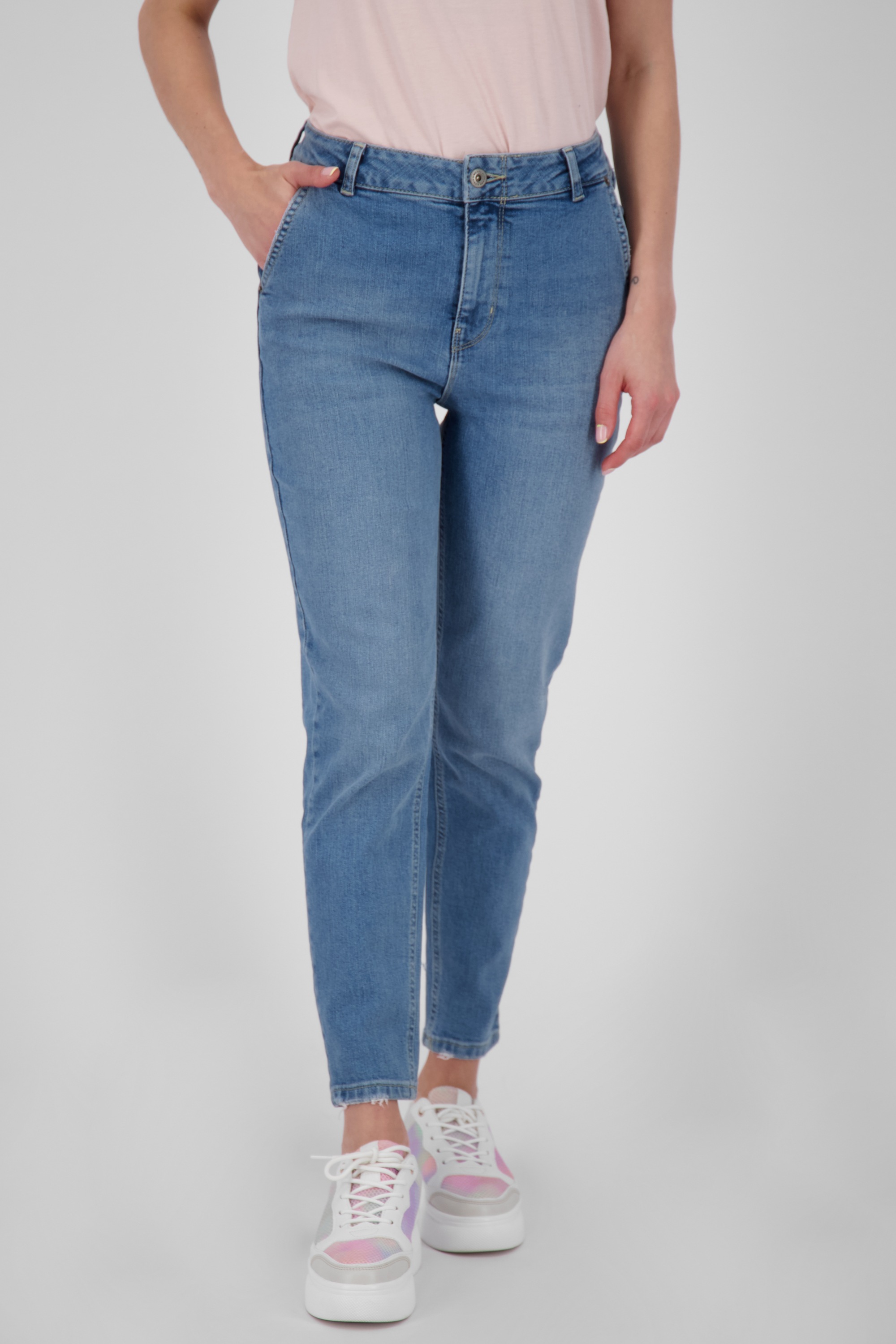 Alife & Kickin Mom-Jeans »Damen LaureenAK DNM A«