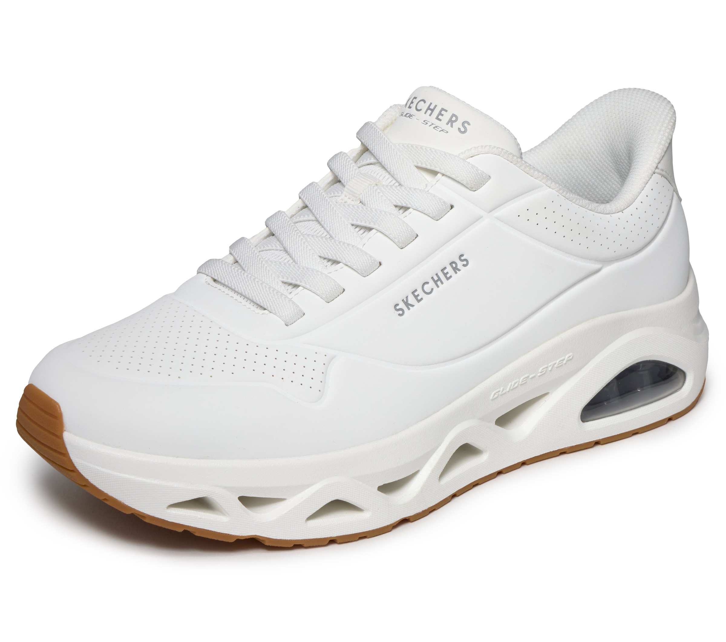 Skechers Slip-On Sneaker »UNO GLIDE-STEP-GLIDE ON AIR«  Schnürschuh, Freizeitschuh mit Handsfree Slip-Ins Technologie