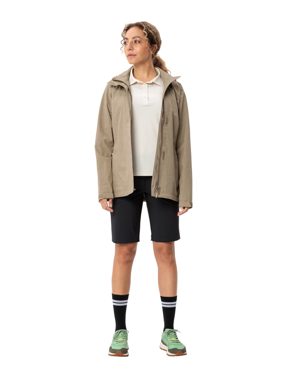 VAUDE Outdoorjacke »WOMEN'S ROSEMOOR JACKET II« mit Kapuze mit Reißverschlusstaschen, mit Kordelzug an der Kapuze