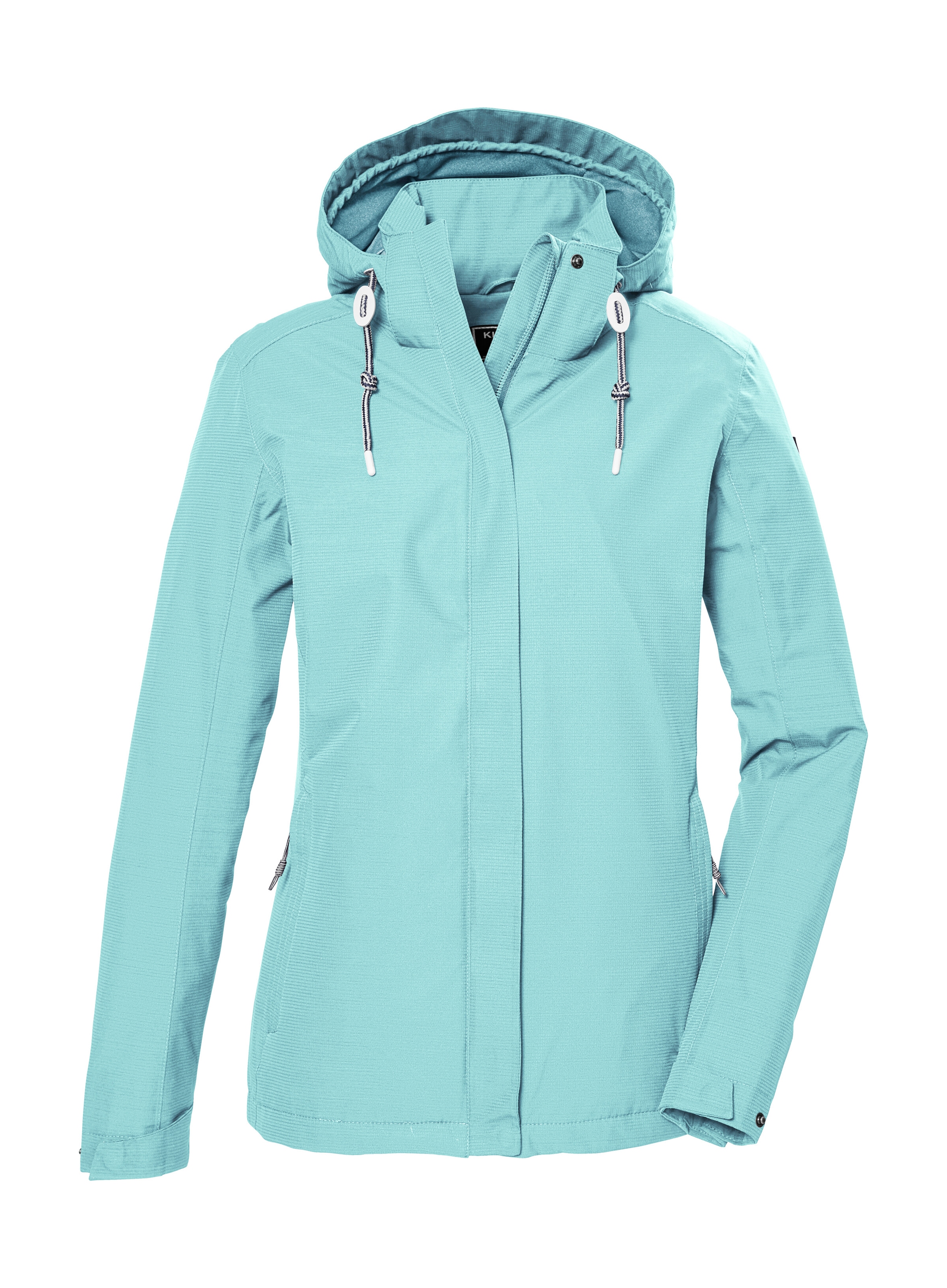 Killtec Outdoorjacke »KOS 61 WMN JCKT«, Funktionsjacke: wasser- und winddicht, atmungsaktiv, abnehmbare Kapuze