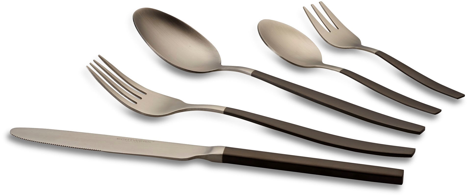 ECHTWERK Besteck-Set »Tafelbesteck "Positano Due", 20tlg« PVD-Beschichtung