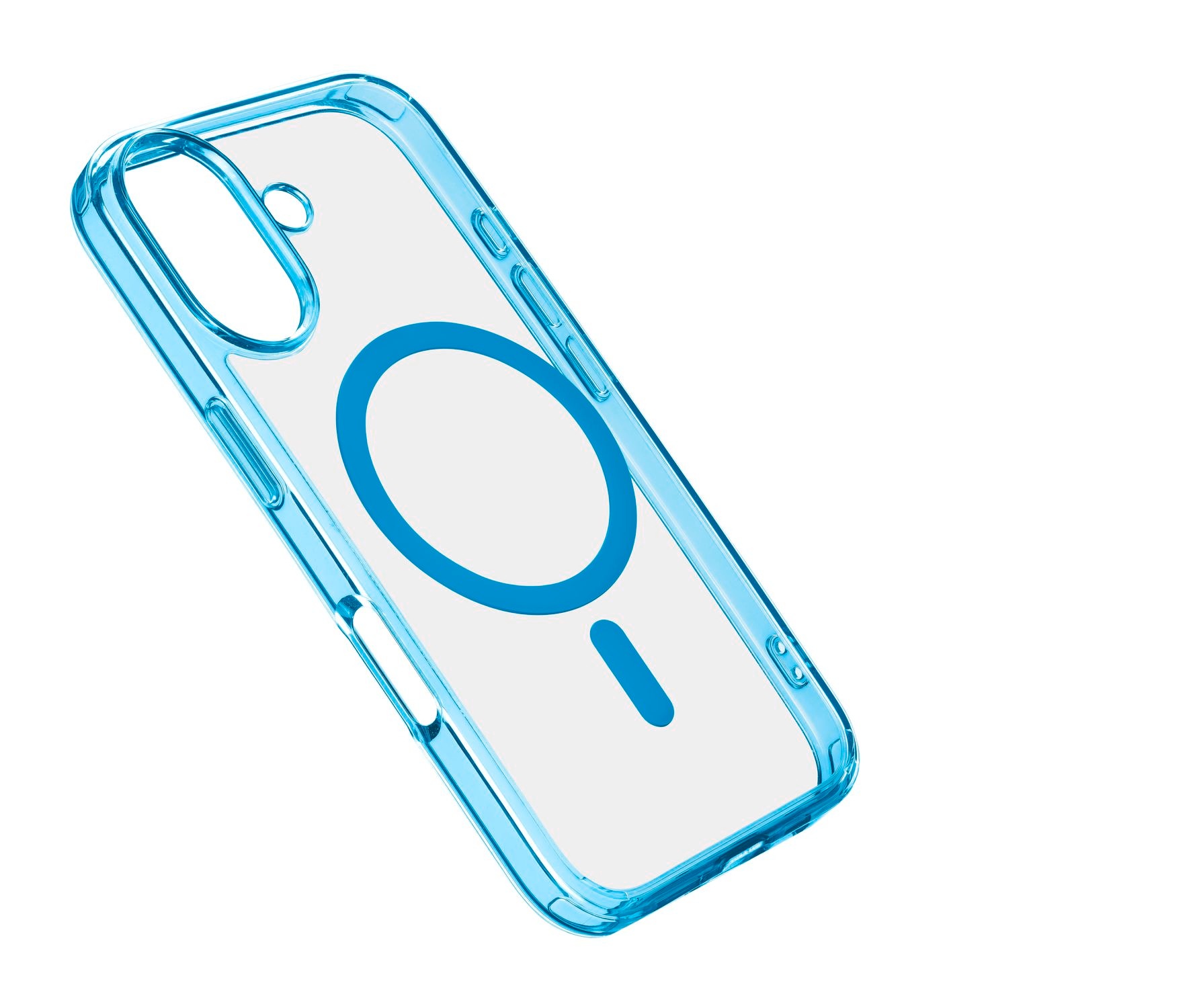 Cellularline Handyhülle »Iconic MAG MagSafe Case für Apple iPhone 16«, Backcover, Schutzhülle, Handyschutzhülle, Case, Schutzcase, stoßfest