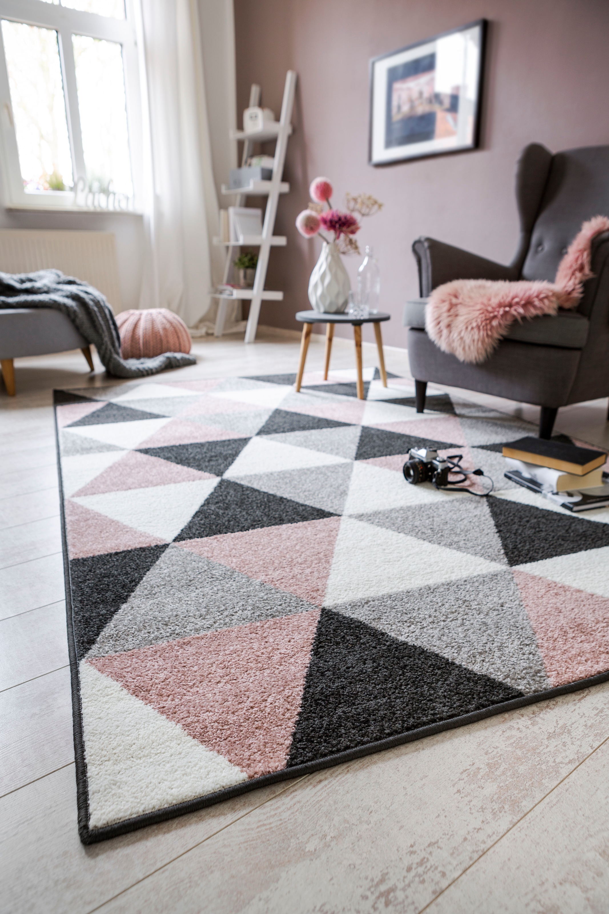 Andiamo Teppich »Salamanca«, rechteckig, 7 mm Höhe, Kurzflor, Wohnzimmer