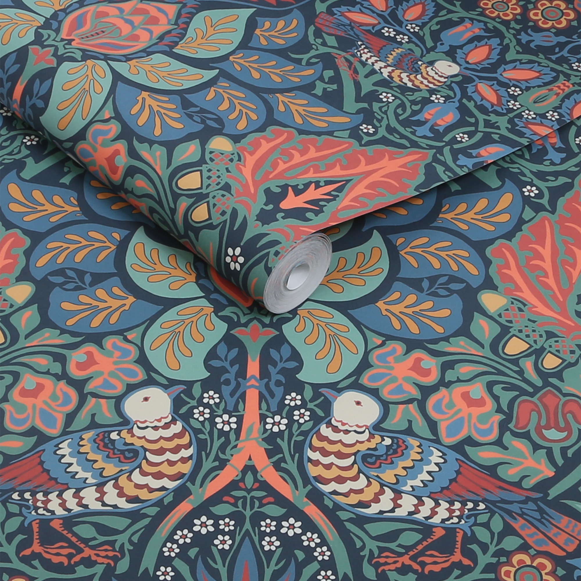 WILLIAM MORRIS AT HOME Vliestapete »Dove & Rose« Motiv glatt Design Tapeten günstig online kaufen