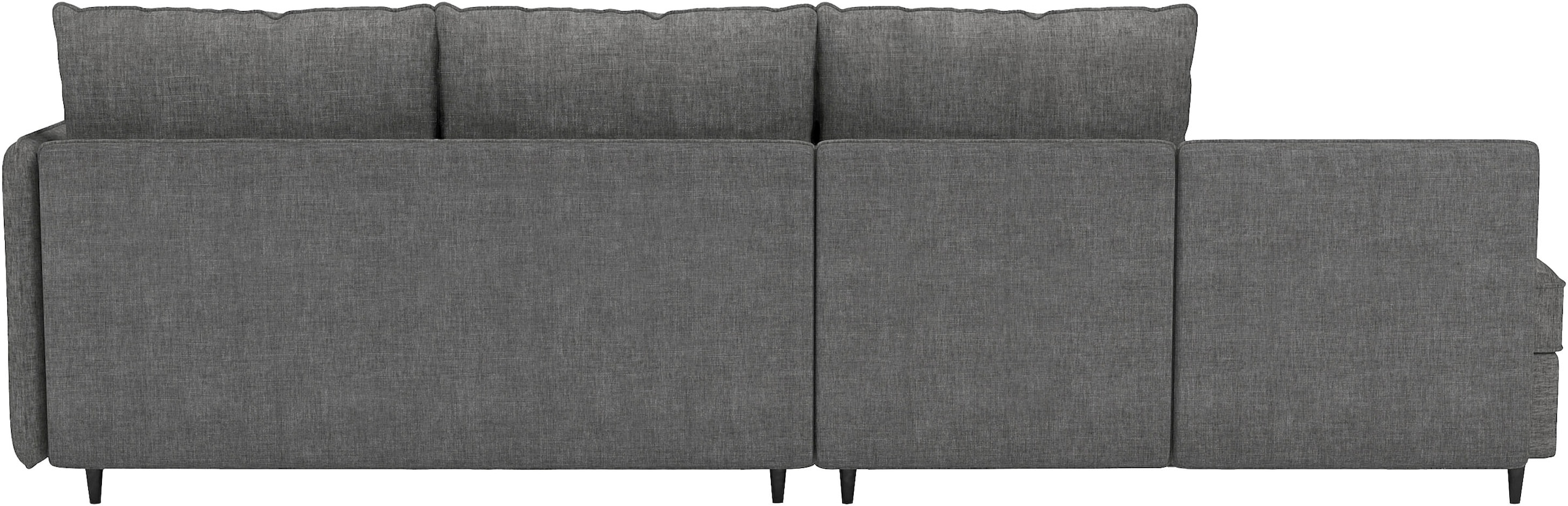 Dorel Home Ecksofa »LINDHUS, L-Form, verschiedene Stellvarianten, Loungesofa, Schlaf-Liege«, Modulsofa, Recamiere, großer Bettkasten, Cord, Chenille