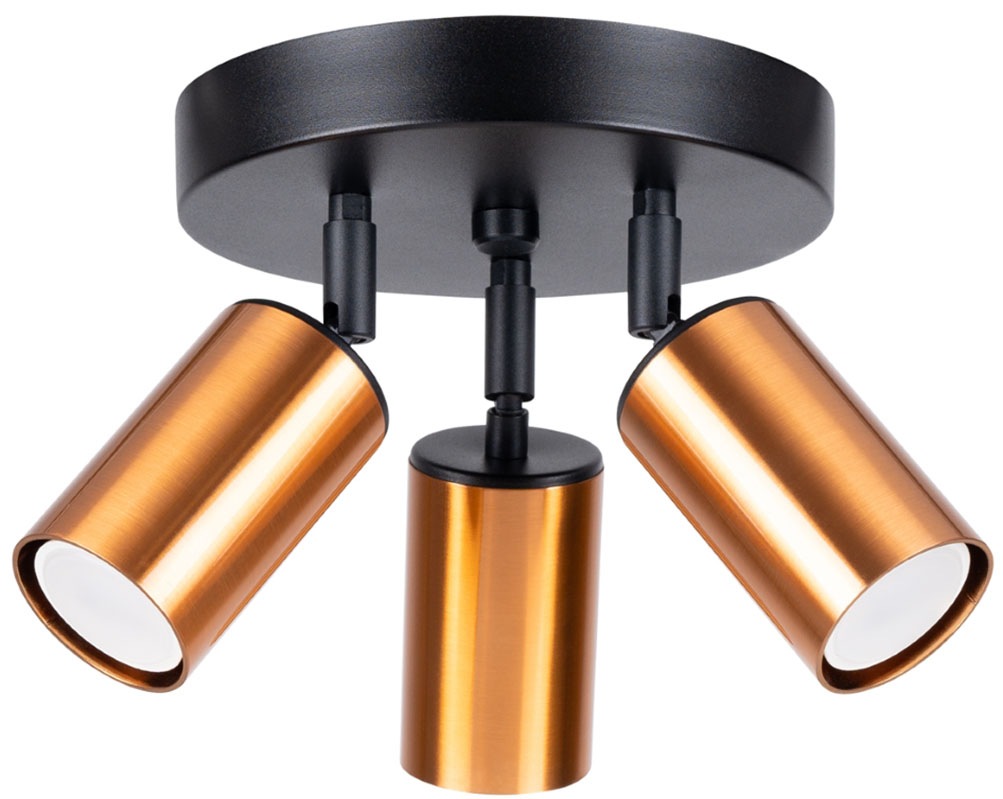 SOLLUX lighting Deckenstrahler »Plafond WINX 3P« für Leuchtmittel 3 x GU10 günstig online kaufen