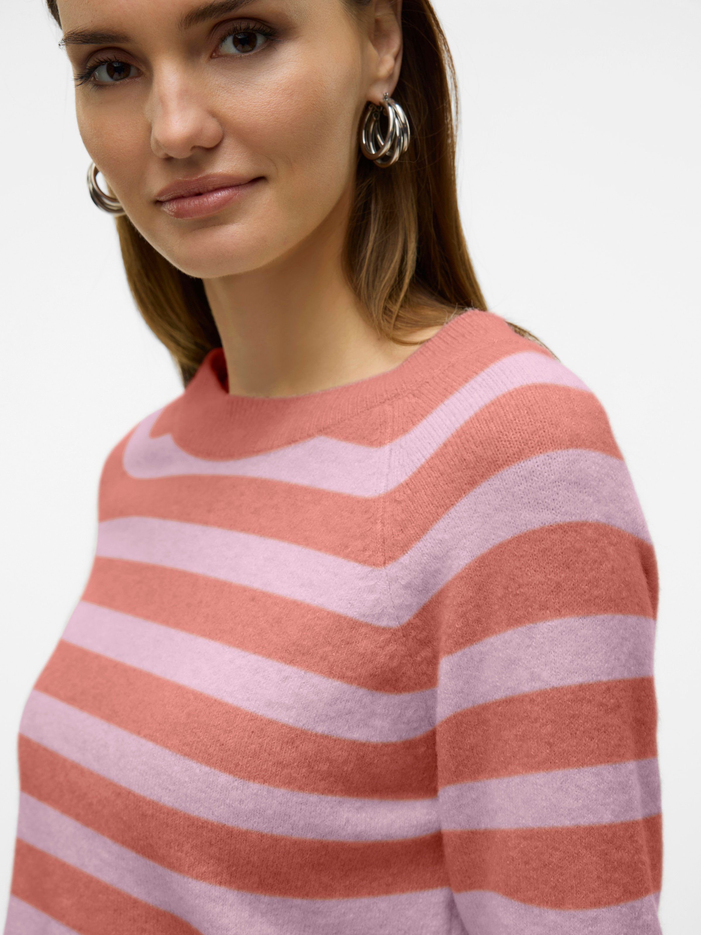 Vero Moda Rundhalspullover »VMDOFFY LS O-NECK BLOUSE GA NOOS«