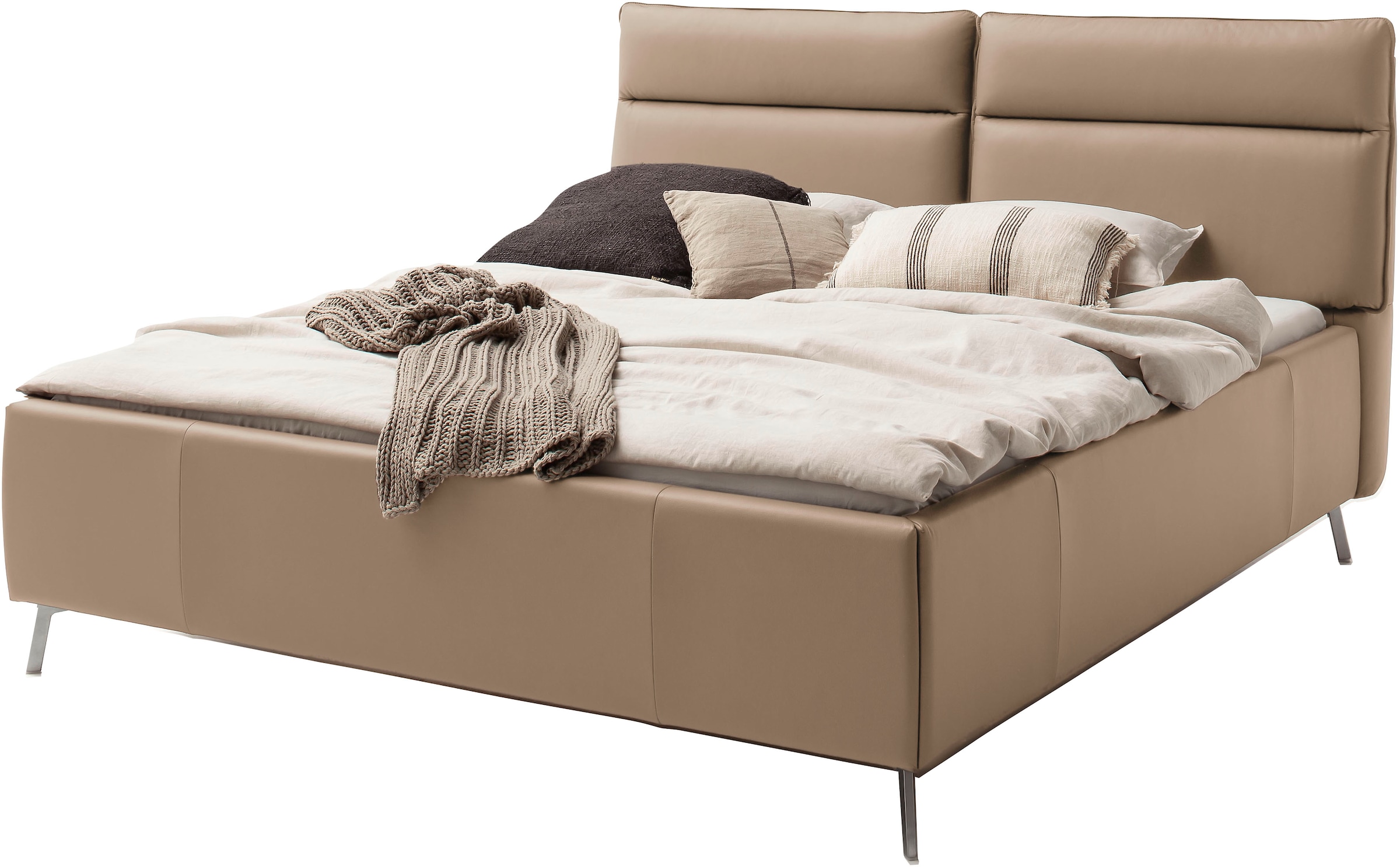Home affaire Polsterbett »Cozy Town, Kopfteilverstellung, wahweise Überläng günstig online kaufen
