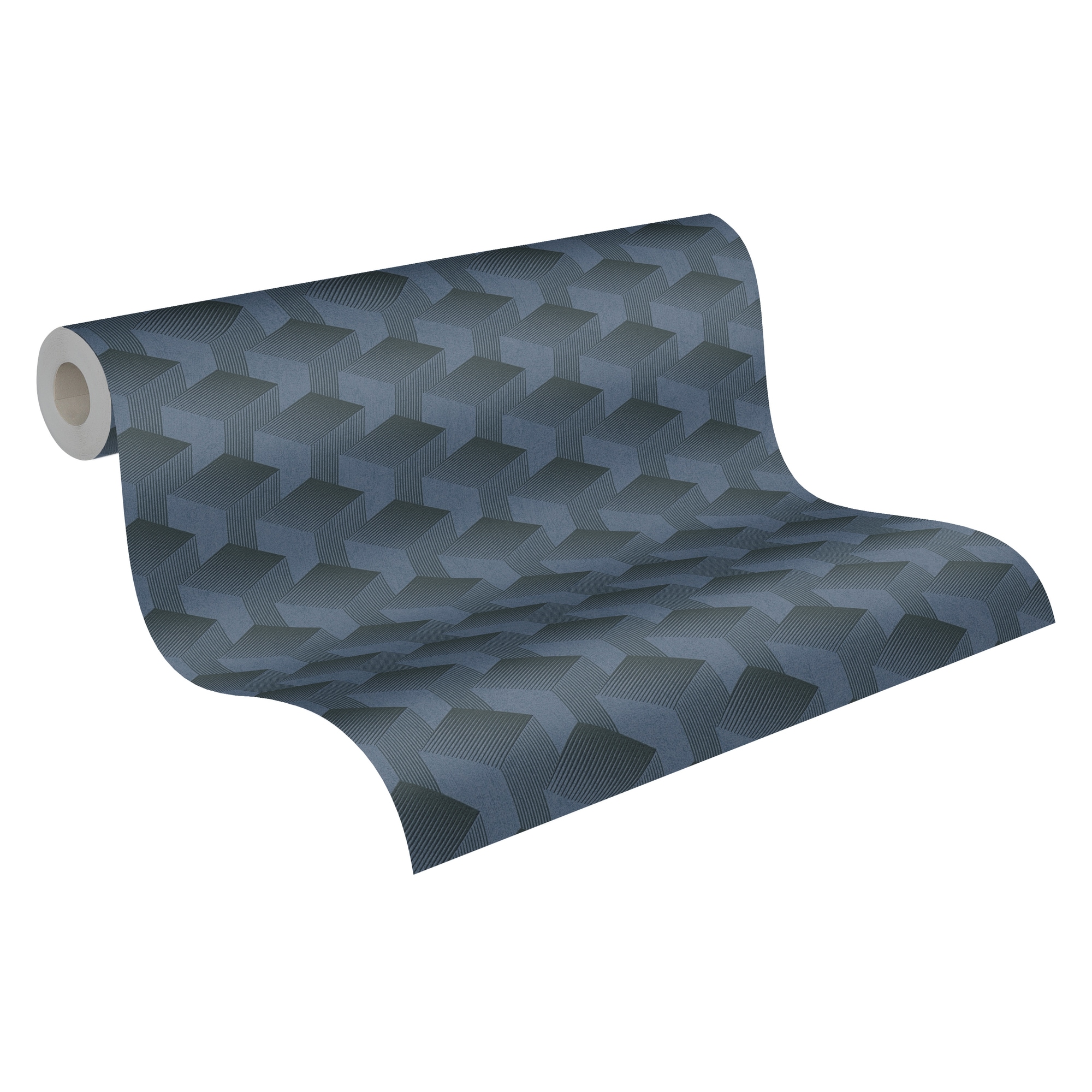 A.S. Création Vliestapete »Schlichte 3D-Tapete«, matt-gemustert-neutral, Grafiktapete 3D-Effekt Tapeten Wohnzimmer Schlafzimmer Küche modern