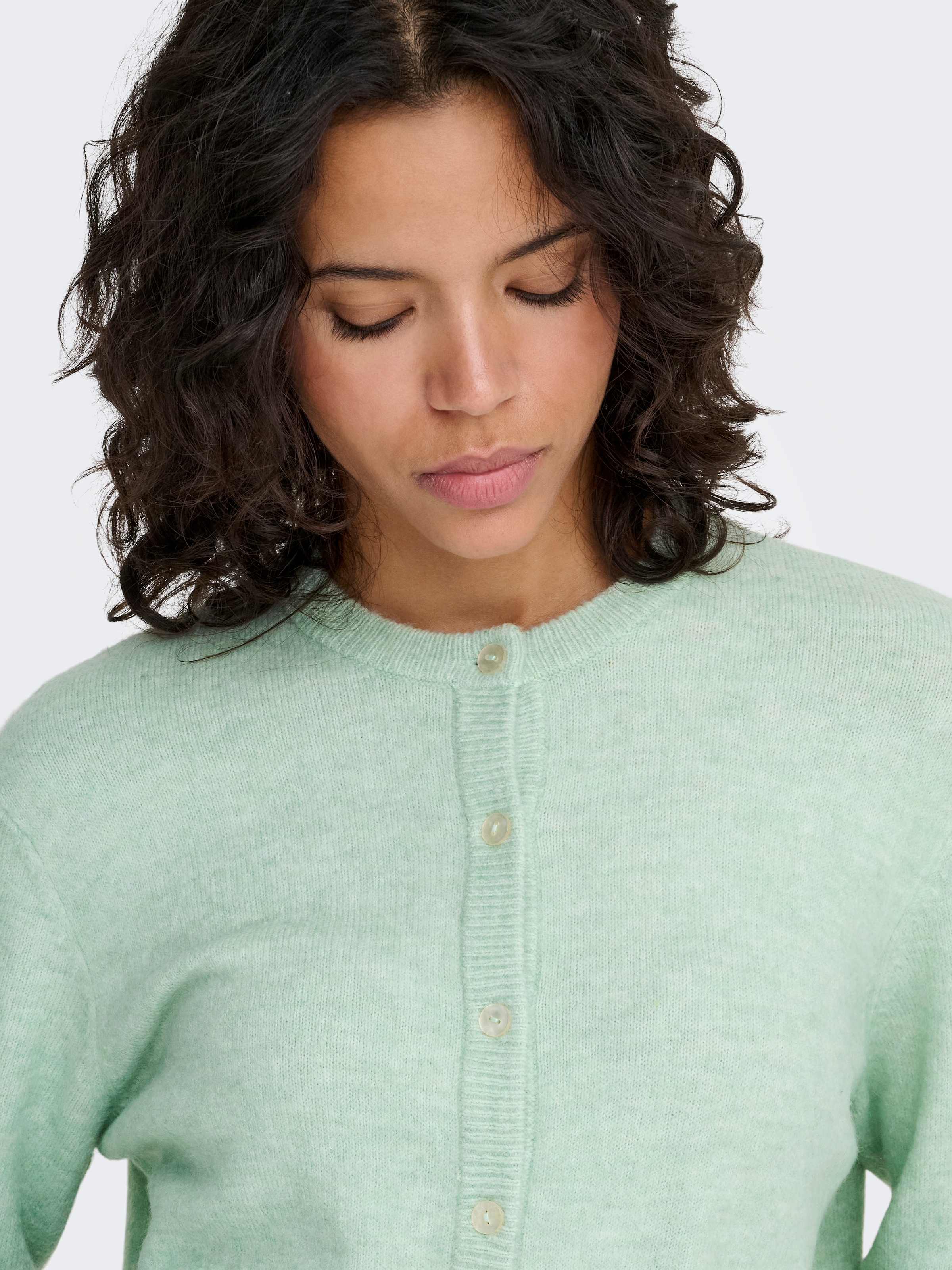 ONLY Strickjacke »ONLSIMONI L/S O-NECK CARDIGAN KNT NOOS« lockere Passform