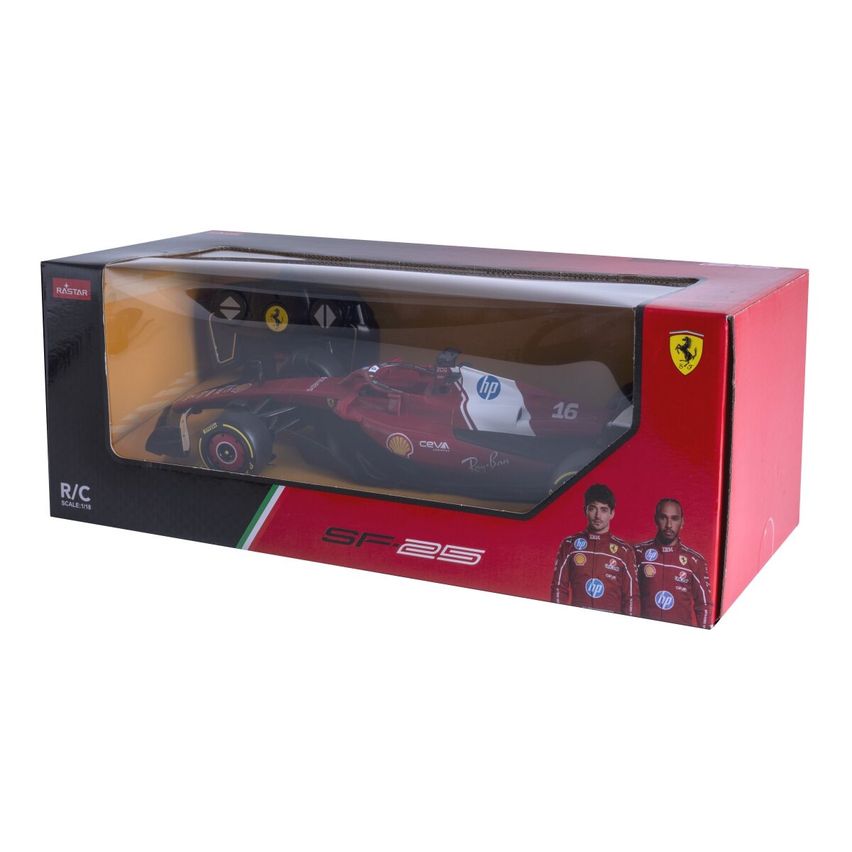 Jamara RC-Auto »Ferrari SF-25 1:18 rot 2,4GHz«