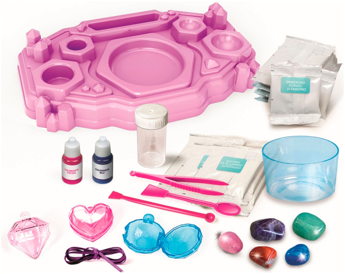 Clementoni® Experimentierkasten »Galileo Lab, Mein großes Kristall-Labor«