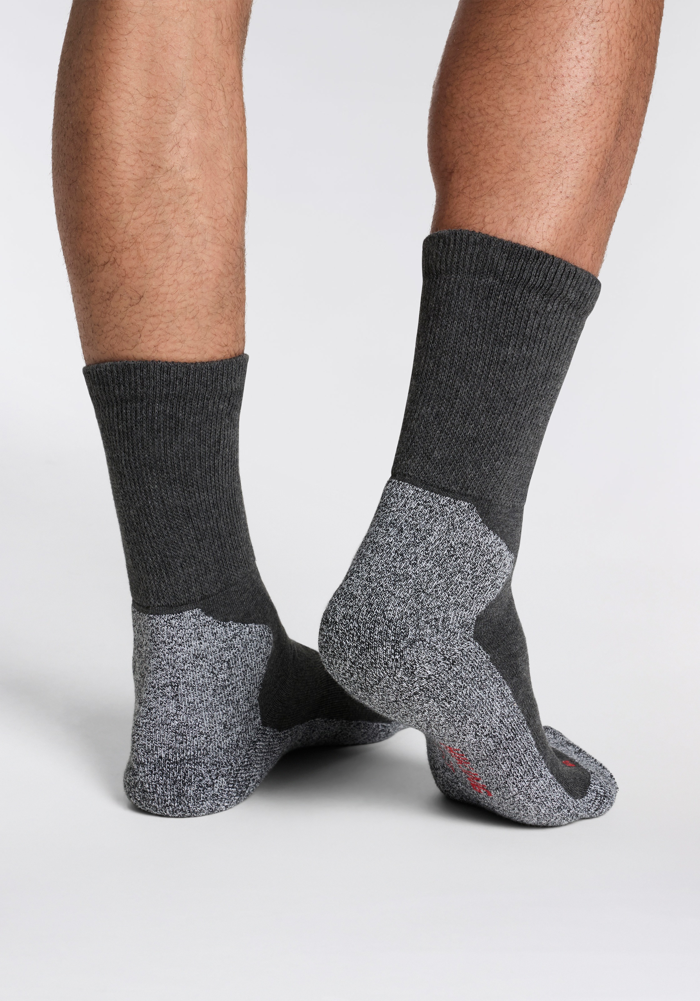 XTREME sockswear Wandersocken, (2 Paar, 2er Pack), Gepolsterte Unisex Wander-/ Sport- und Funktionssocken