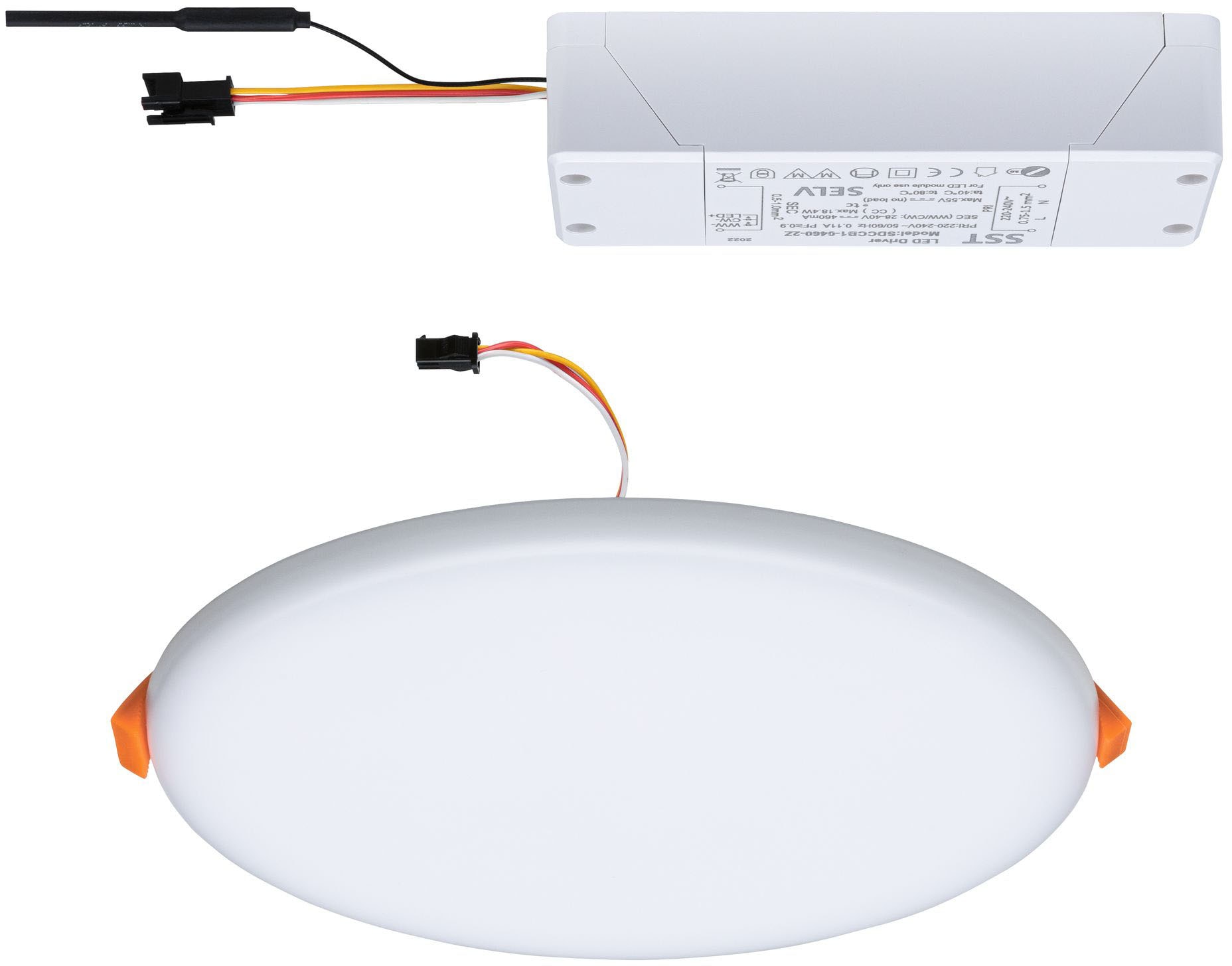 Paulmann LED Bad-Einbauleuchte »Veluna«, Schutzart IP44, Weißlichtsteuerung günstig online kaufen