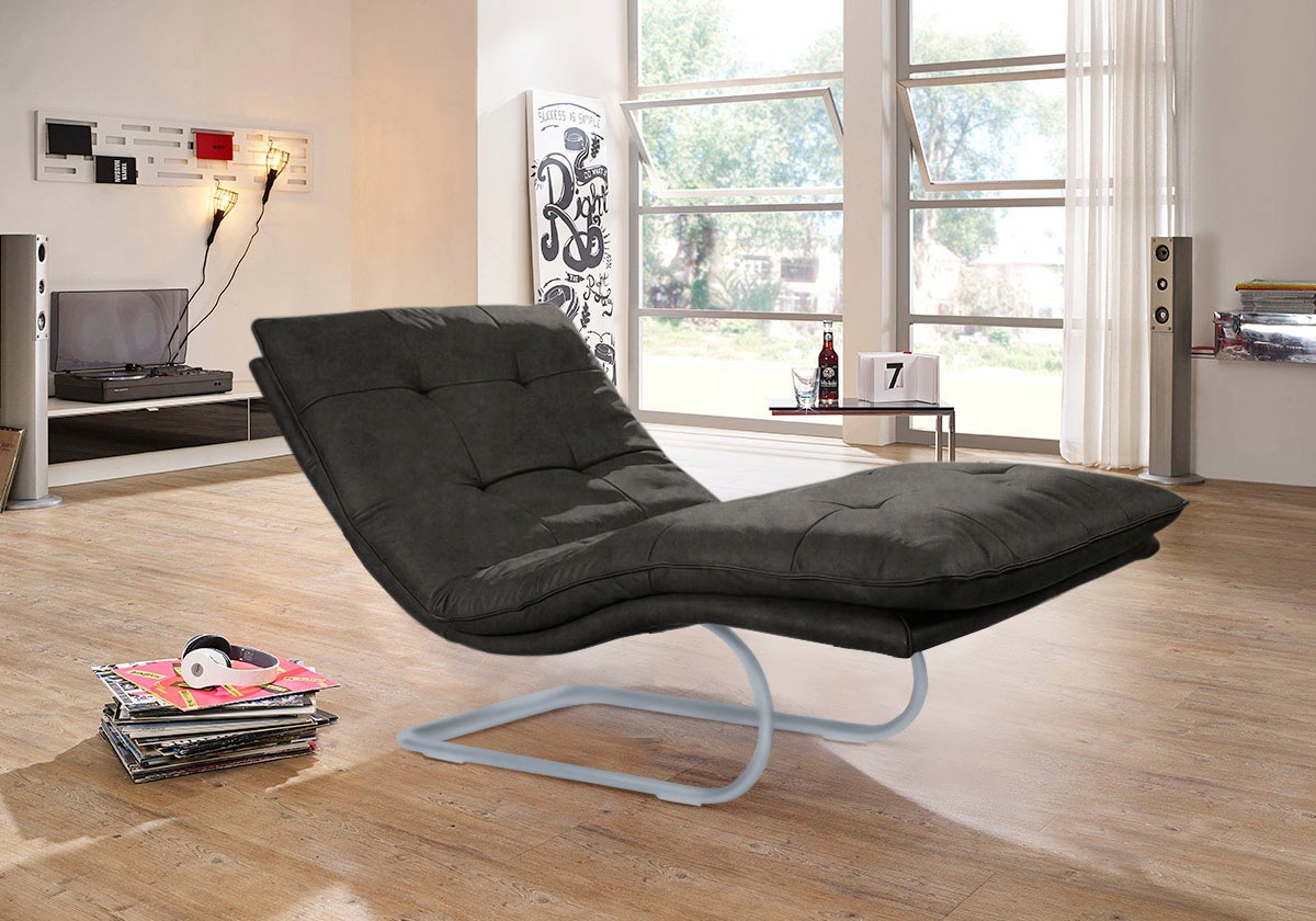 W.SCHILLIG Relaxliege »daily dreams«, in Waffelkissen-Optik, wahlweise mit günstig online kaufen