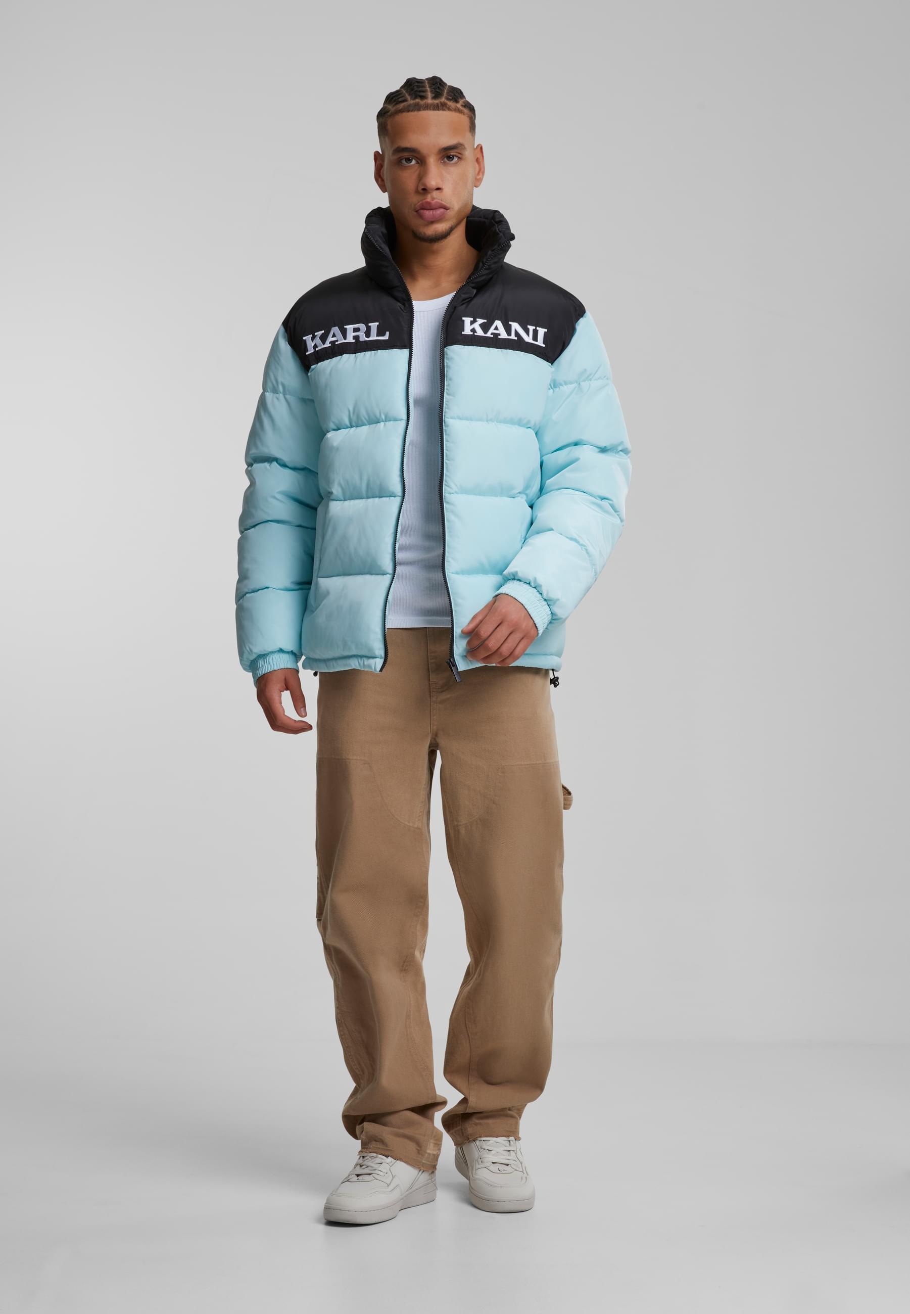 Karl Kani Winterjacke »Karl Kani Karl Kani Retro Essential Puffer Jacket« 1 Stk. tlg. ohne Kapuze