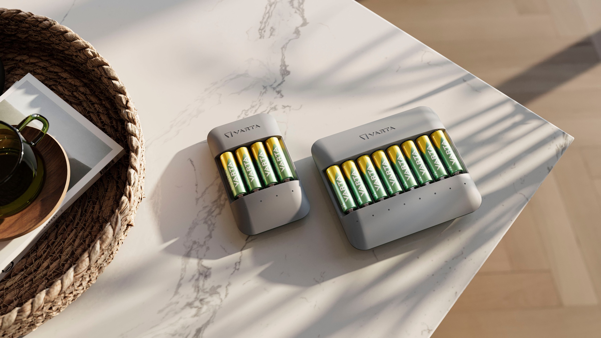 VARTA Batterie-Ladegerät »Eco Charger Multi Recycled«, 2000 mA