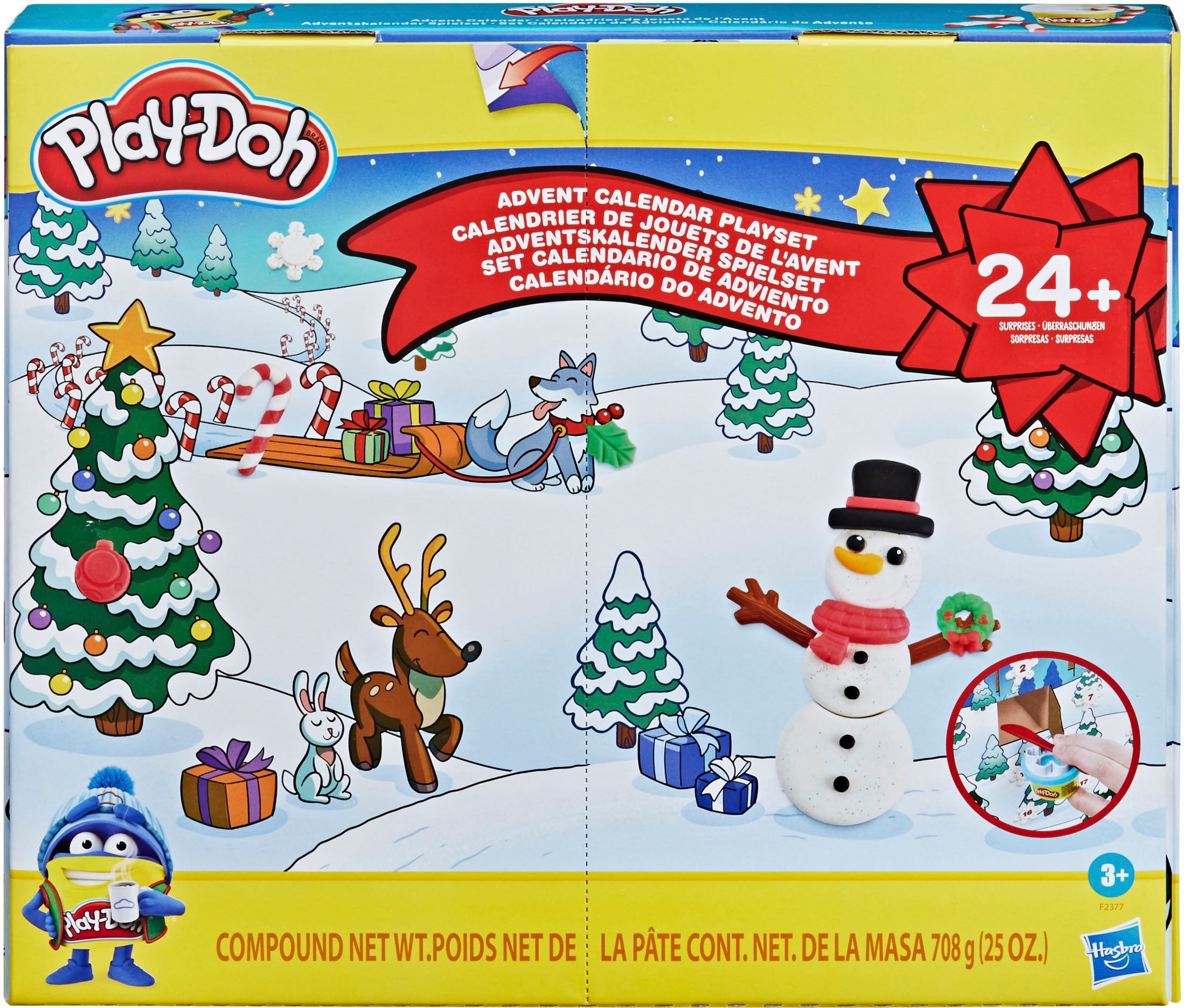 Hasbro Spielzeug-Adventskalender »Play-Doh Spielset«, ab 3 Jahren