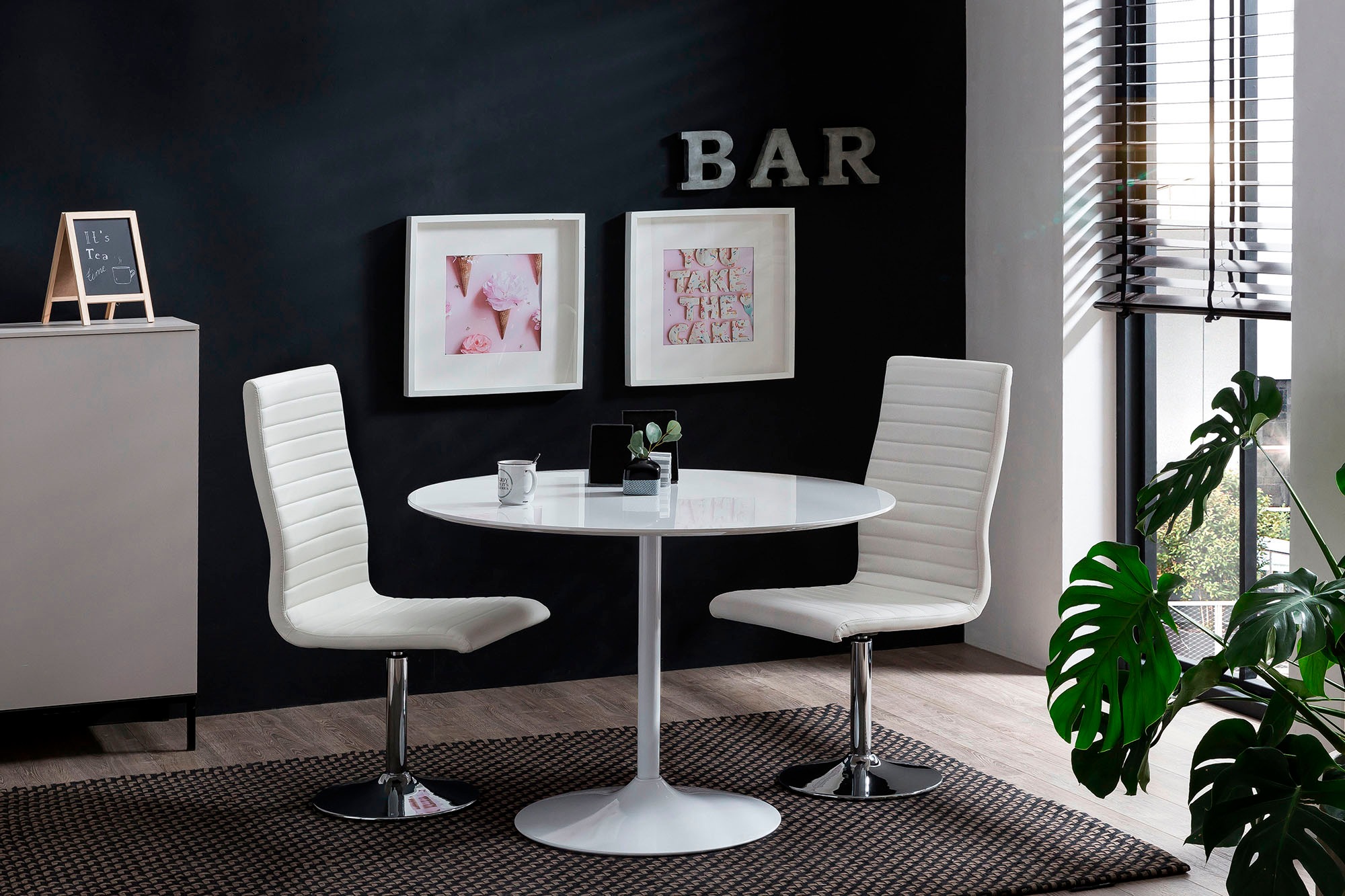 SalesFever Essgruppe »Dijon - Essgruppe im zeitgemäßen Stil«, (Set, 5 tlg.) günstig online kaufen