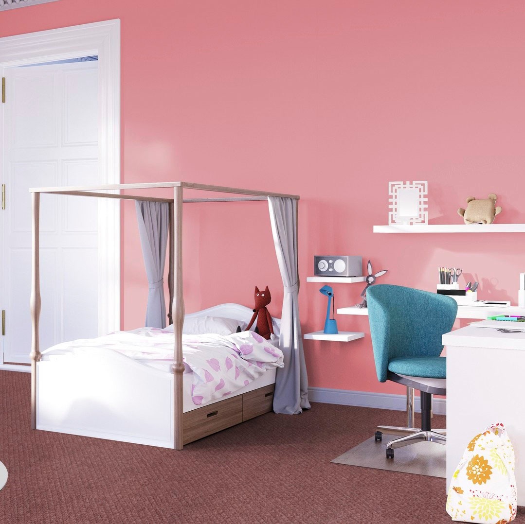 Vorwerk Teppichboden »Passion 1093 (Traffic), Schlinge - Uni Farben«, rechteckig, 6,3 mm Höhe, Wohnzimmer, Schlafzimmer, Kinderzimmer, Breite 400/500 cm