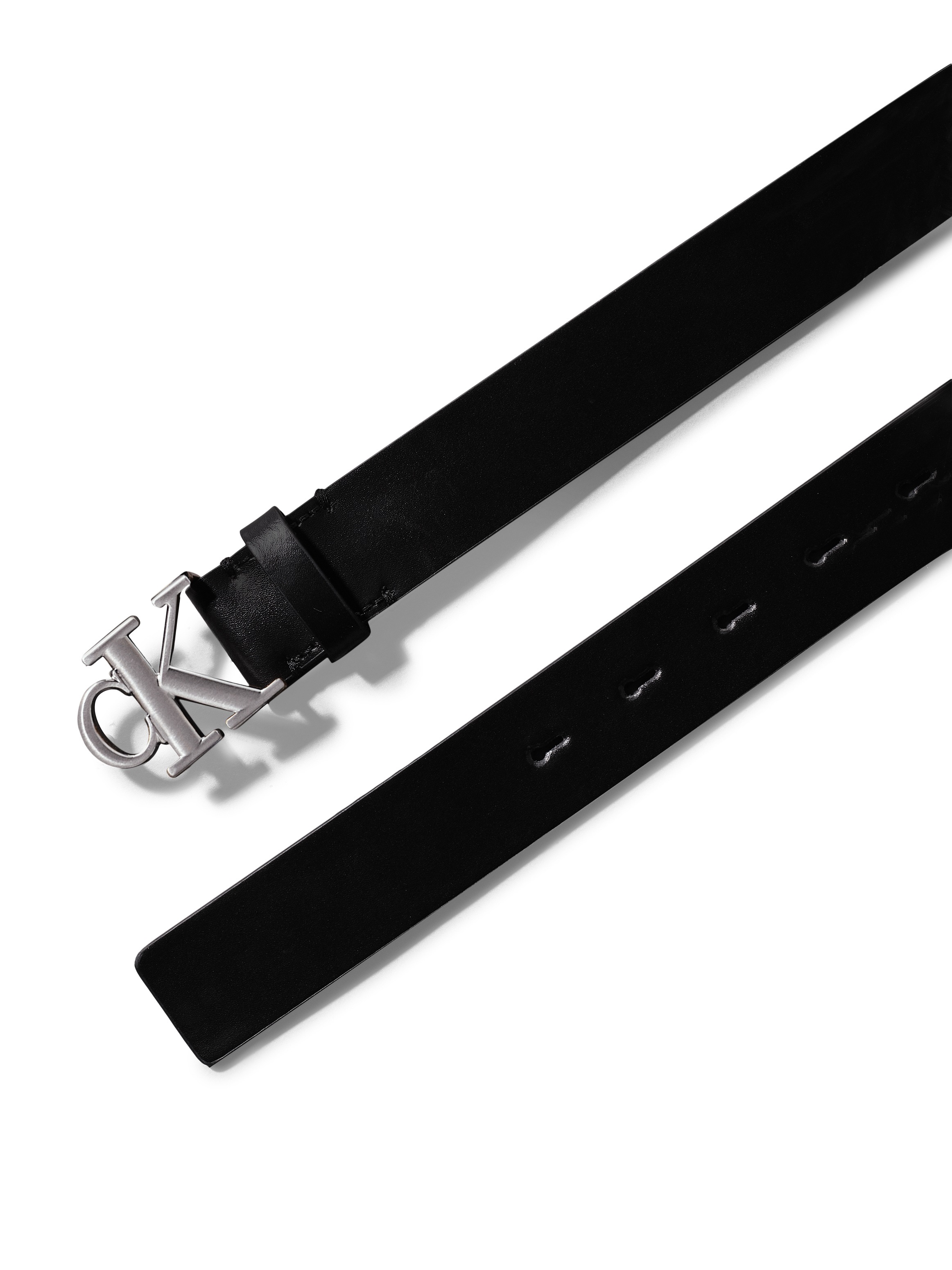 Calvin Klein Jeans Ledergürtel »MONO PLAQUE LTHR BELT 30MM«, mit Logoschnalle