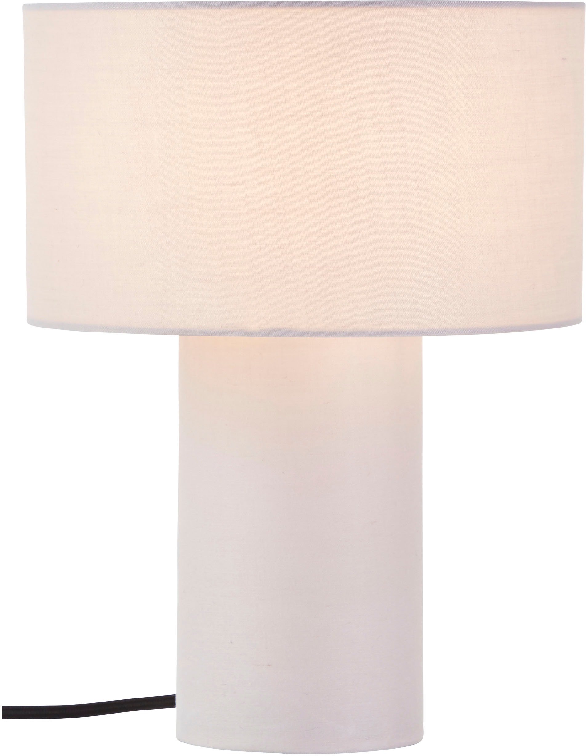 Lüttenhütt Tischleuchte »Alrik - Lampe mit Stoffschirm«, 1 flammig, Höhe 30 günstig online kaufen