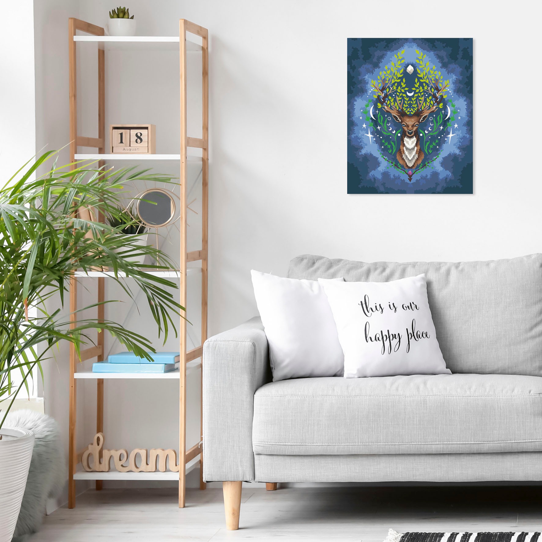 Ravensburger Malen nach Zahlen »CreArt, Pixie Cold: Mystic Deer« Made in Europe